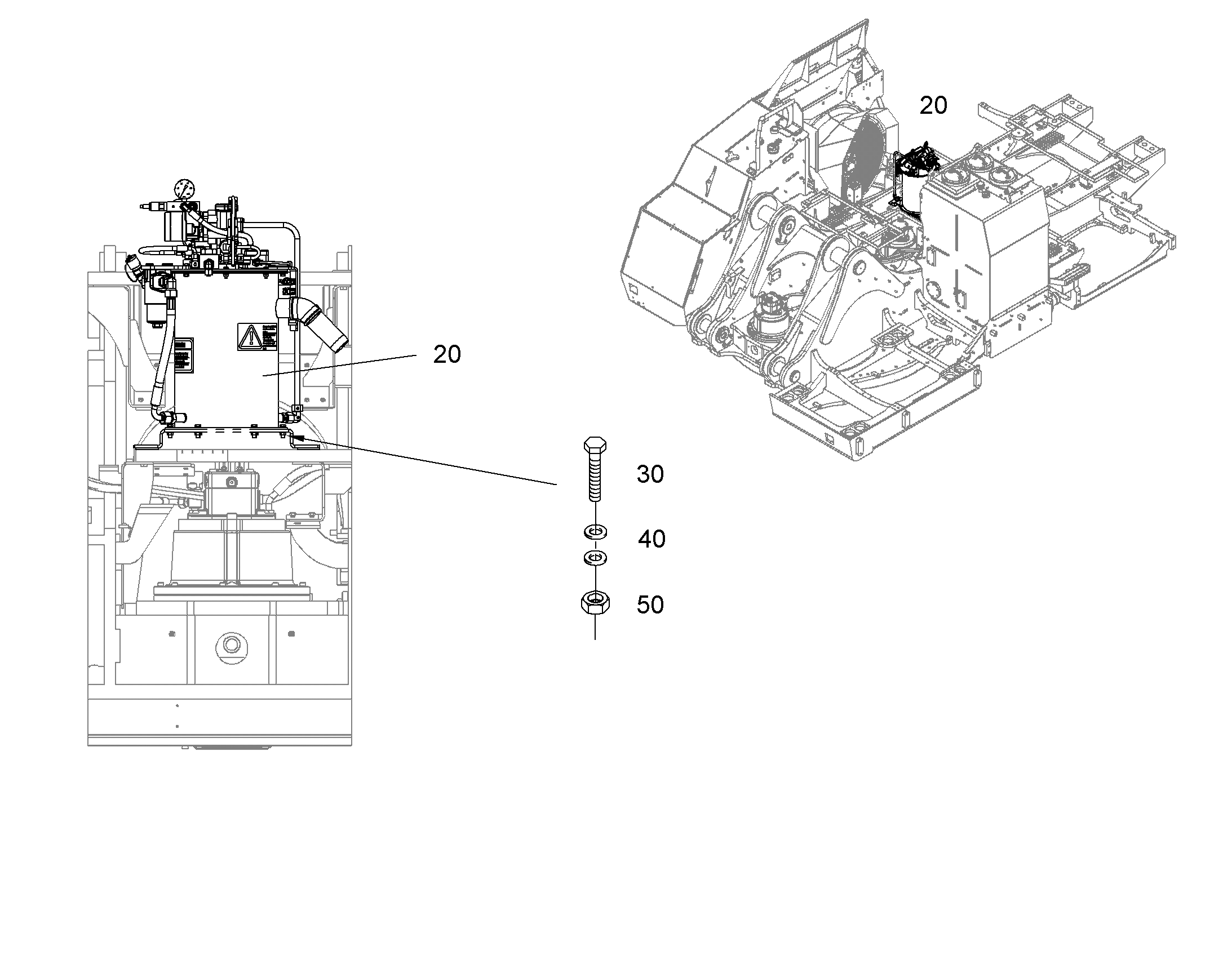 ГИДРОНАСОС 30L 11693464 LIEBHERR