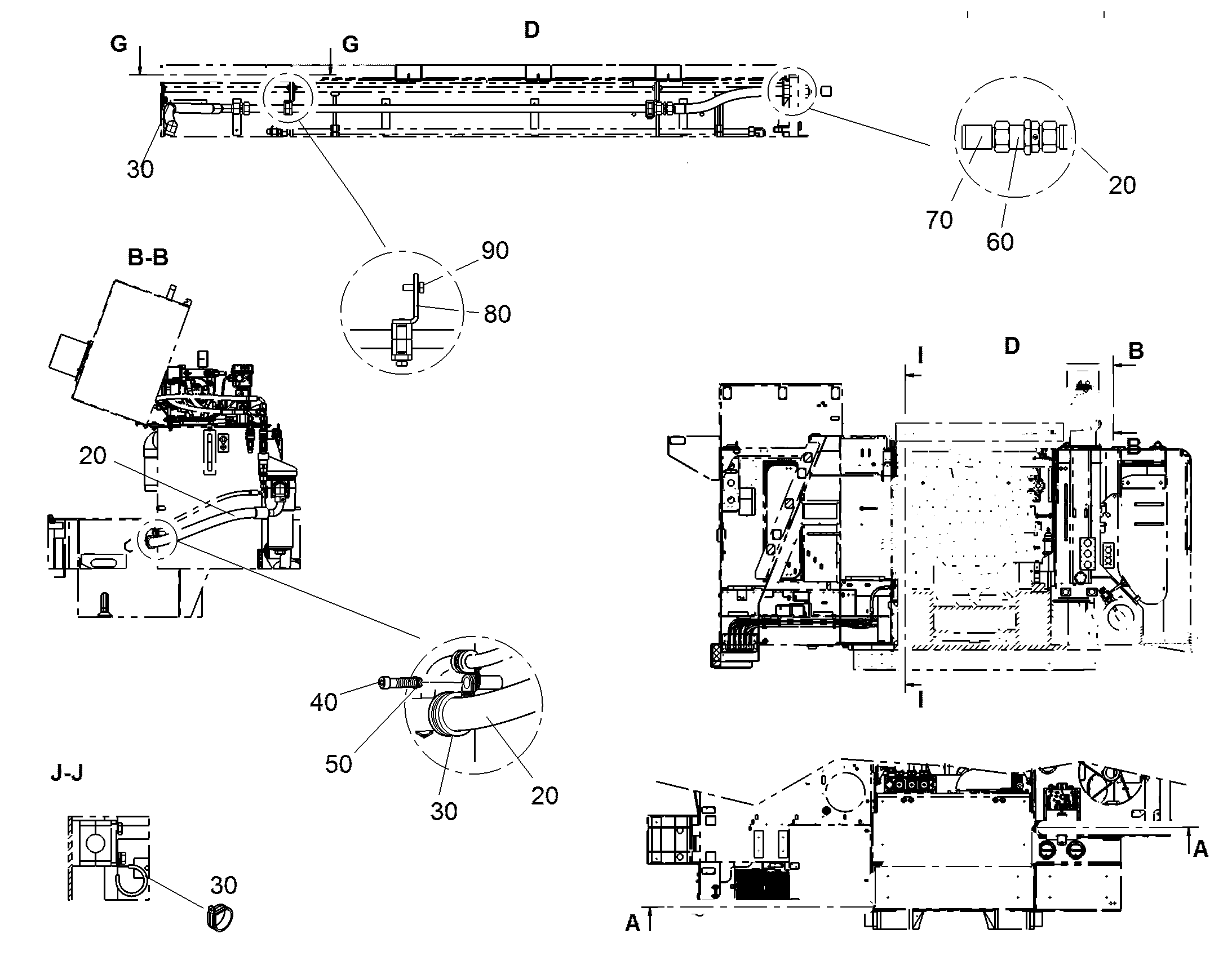 СКОБА ДЛЯ КРЕПЛЕНИЯ ТРУБЫ 11827284 LIEBHERR