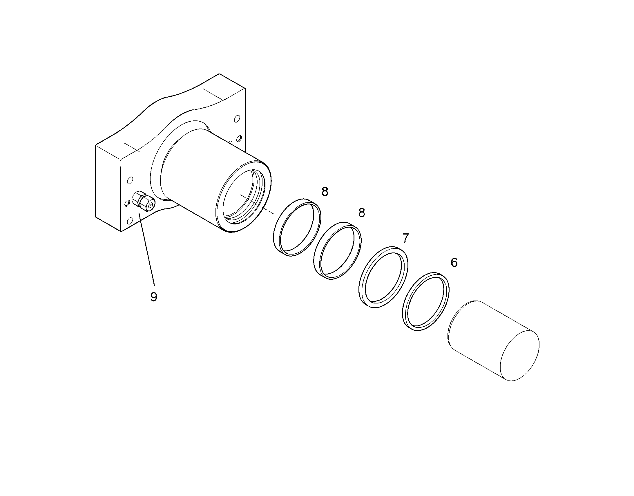 НАПРАВЛЯЮЩЕЕ КОЛЬЦО 11659532 LIEBHERR