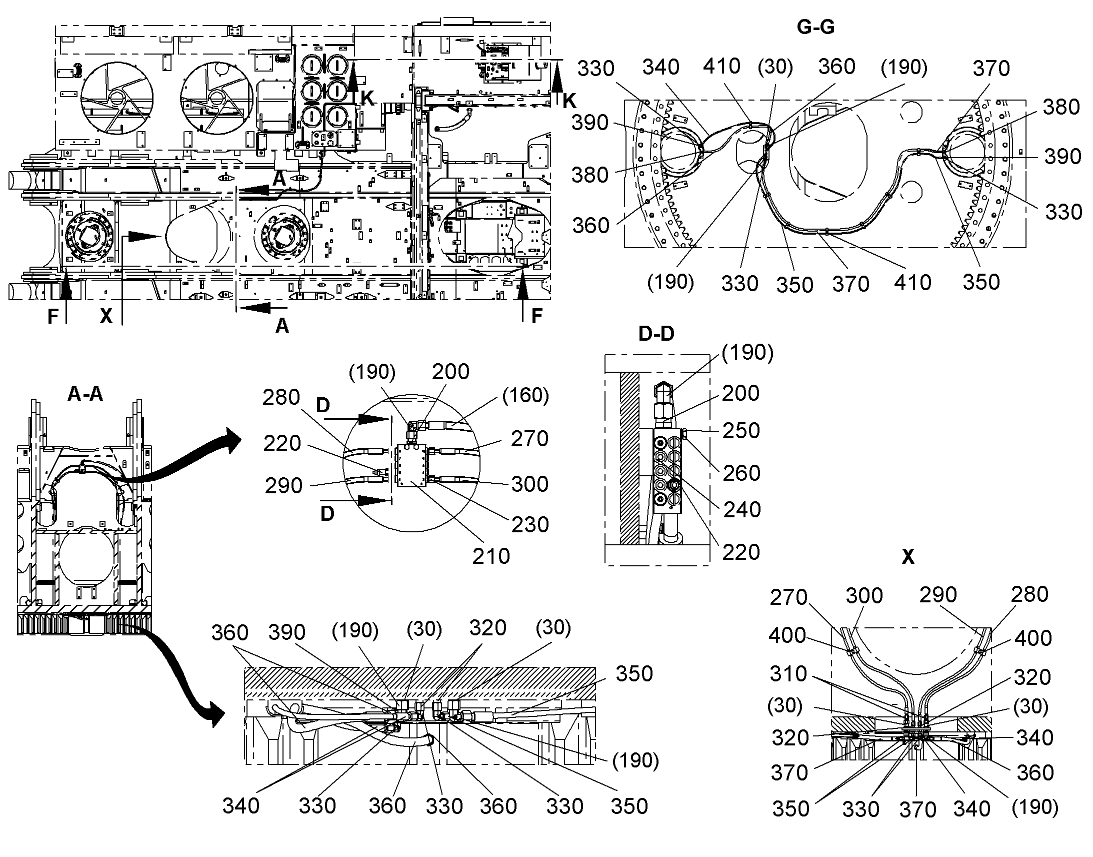 СКОБА d=10-14 7371869 LIEBHERR
