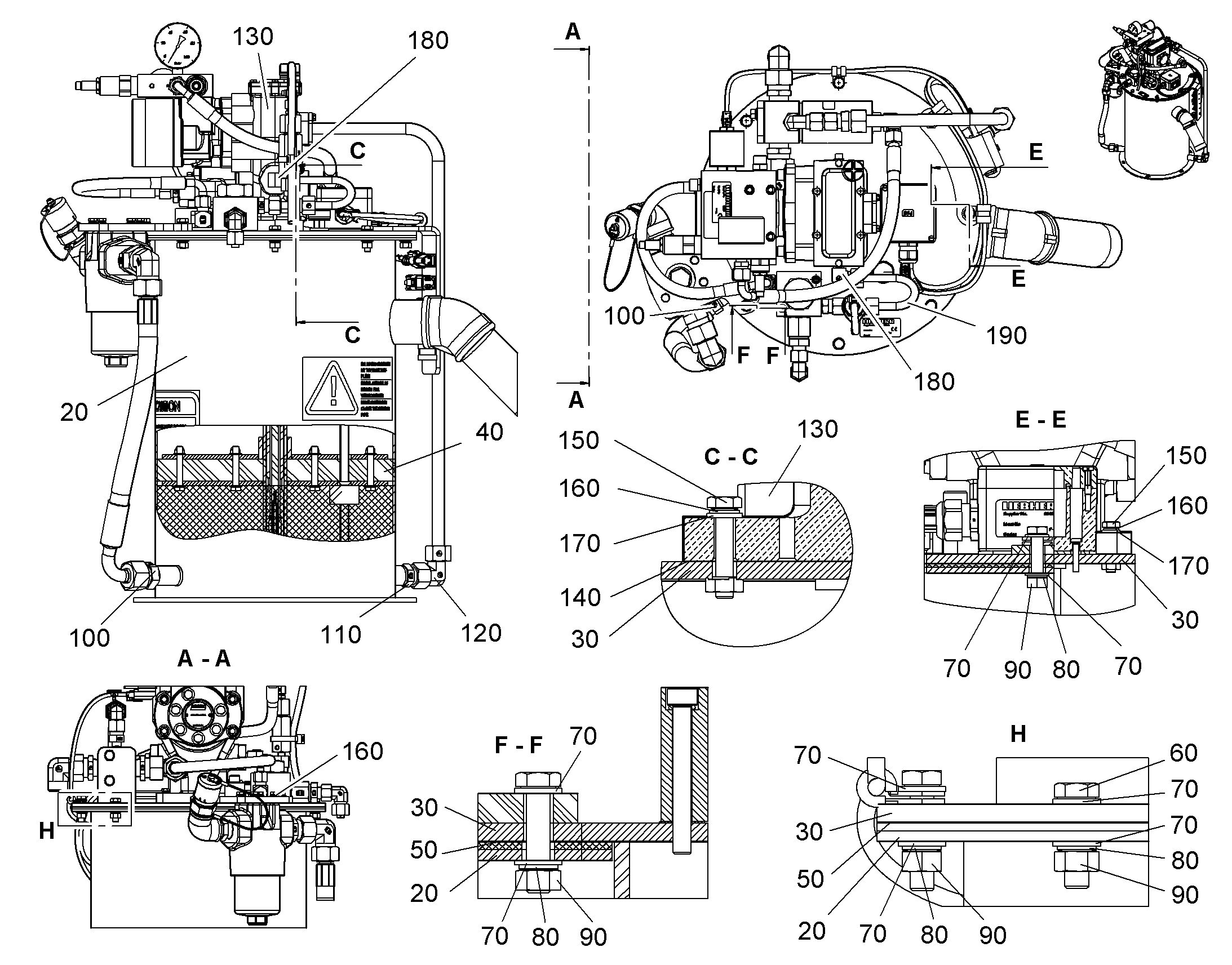 УПЛОТНЕНИЕ 11698608 LIEBHERR