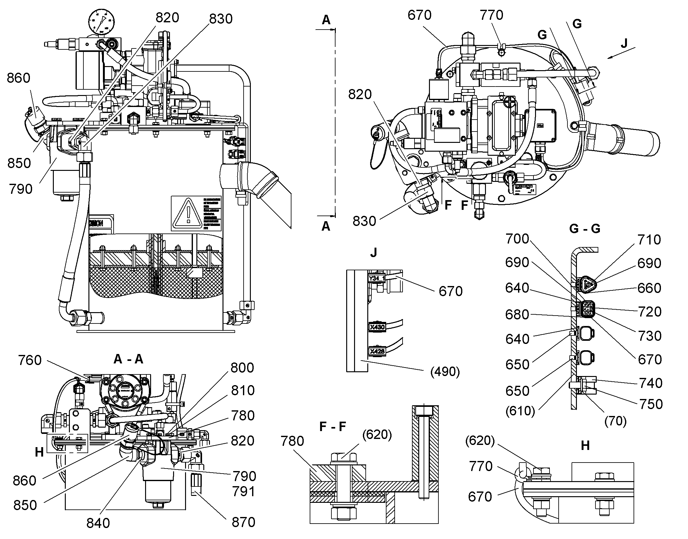 СКОБА ДЛЯ КРЕПЛЕНИЯ ТРУБЫ 11840152 LIEBHERR