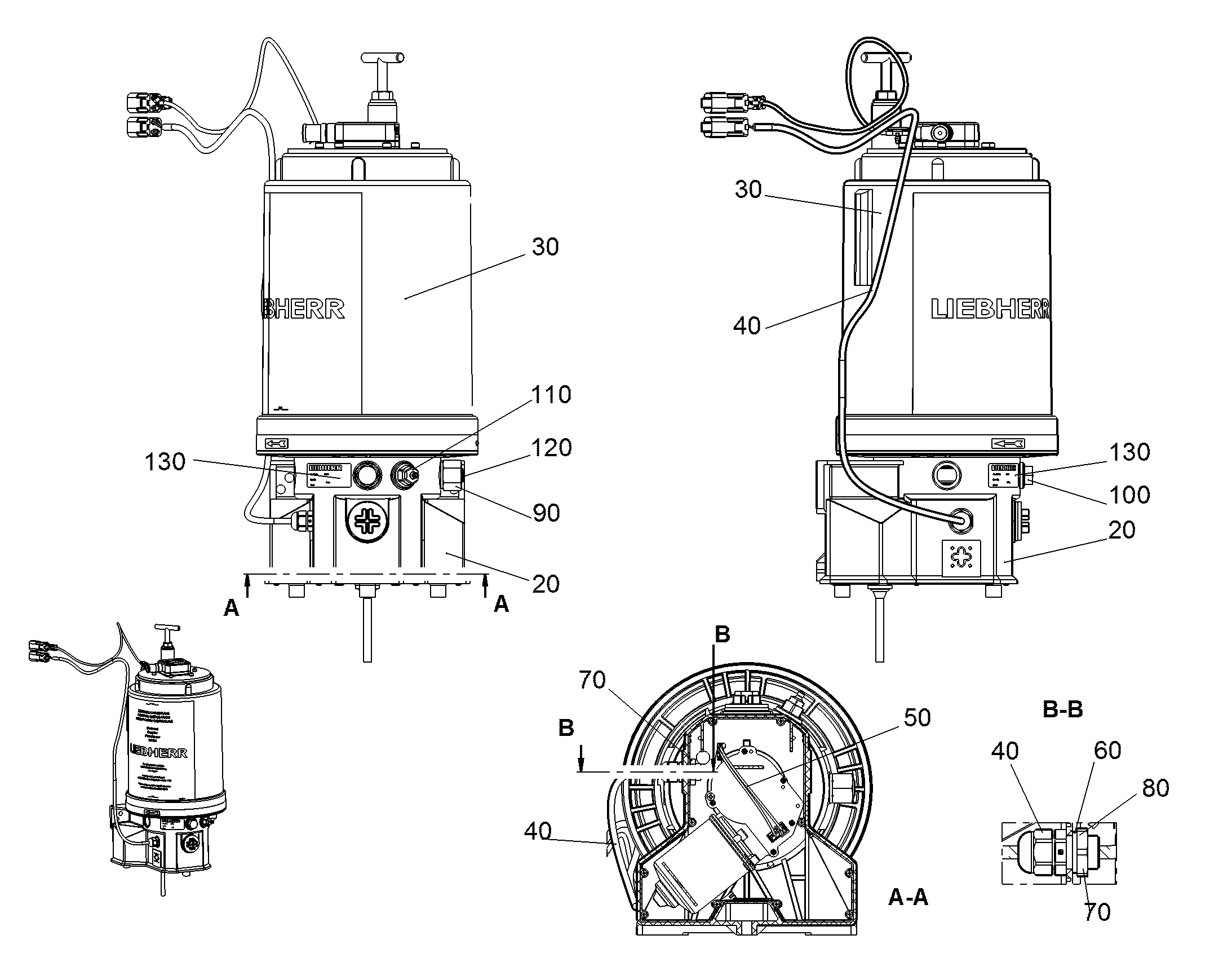 КАБЕЛЬ 11827316 LIEBHERR