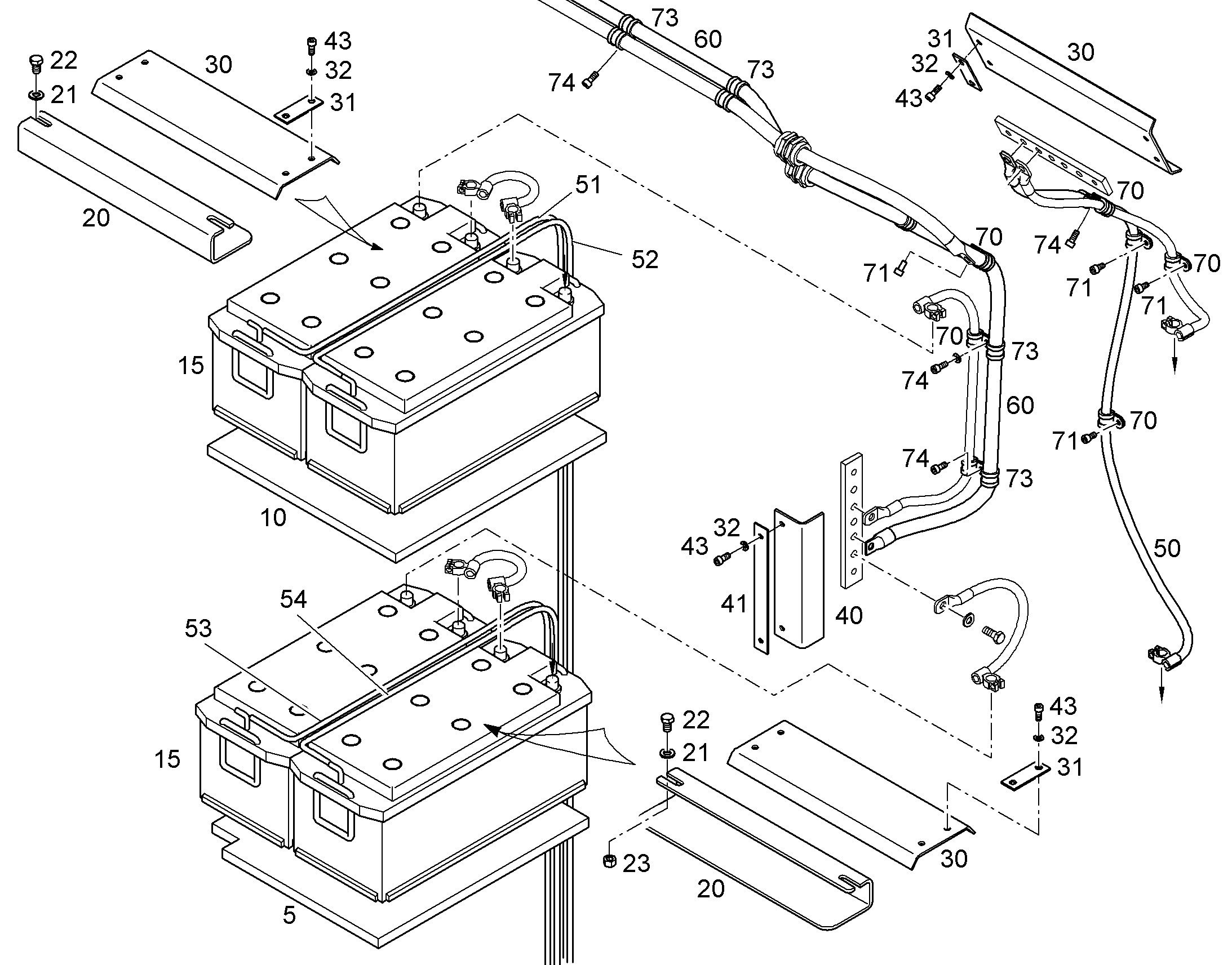 ПОДДОН АККУМУЛЯТОРНЫЙ 10390944 LIEBHERR