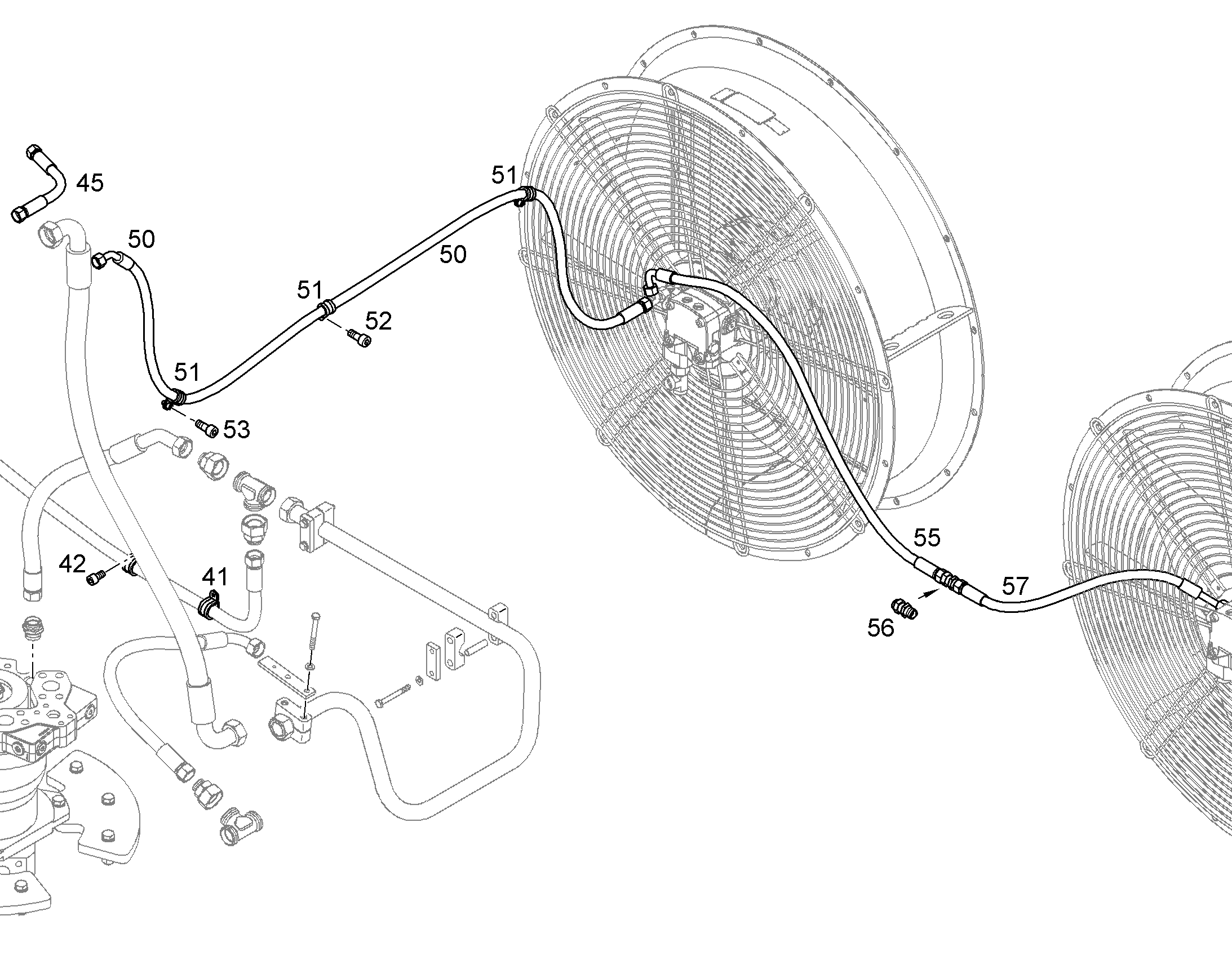 ШЛАНГ 12X300 10298484 LIEBHERR