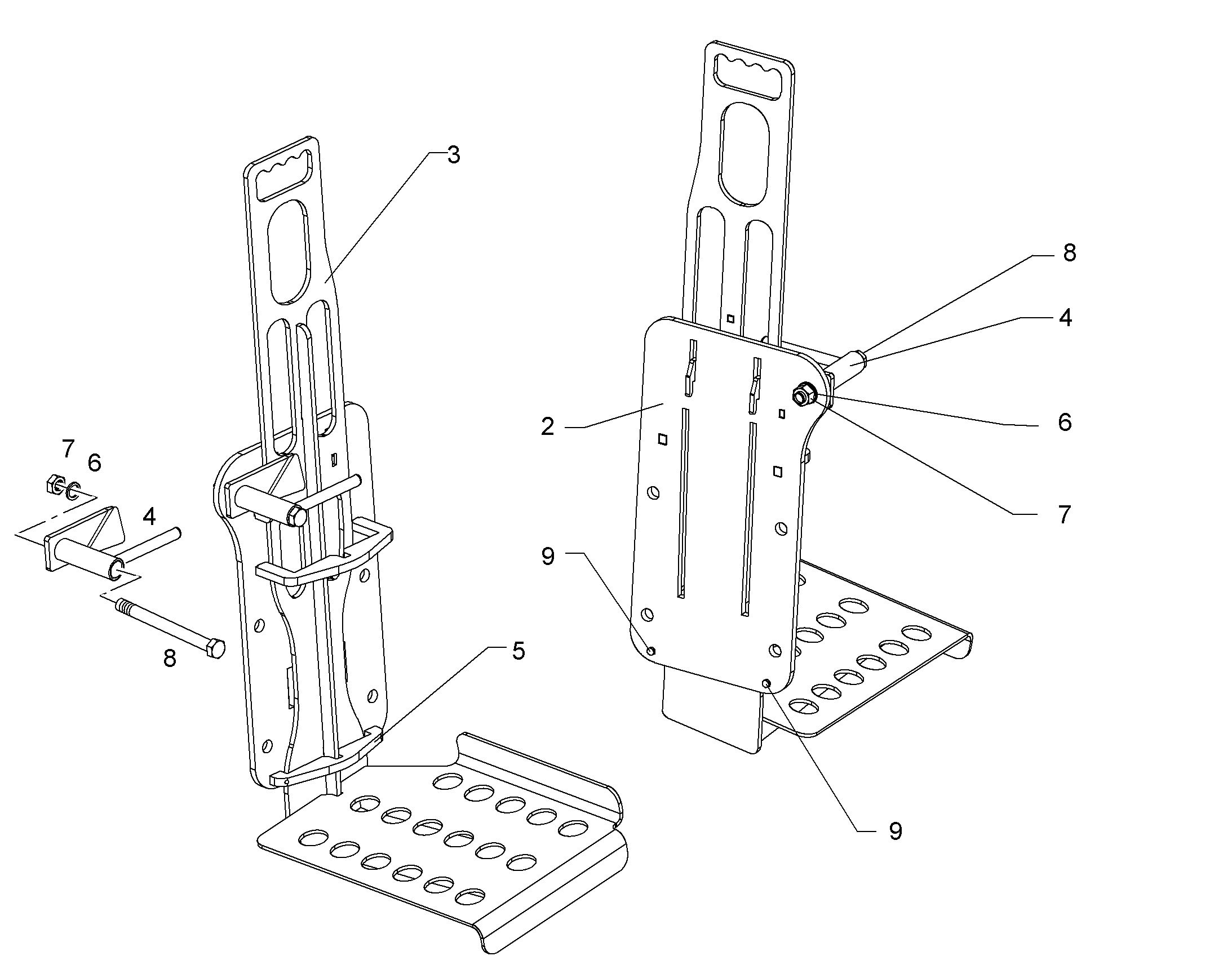 ПЛАНКА ОПОРНАЯ 10837143 LIEBHERR