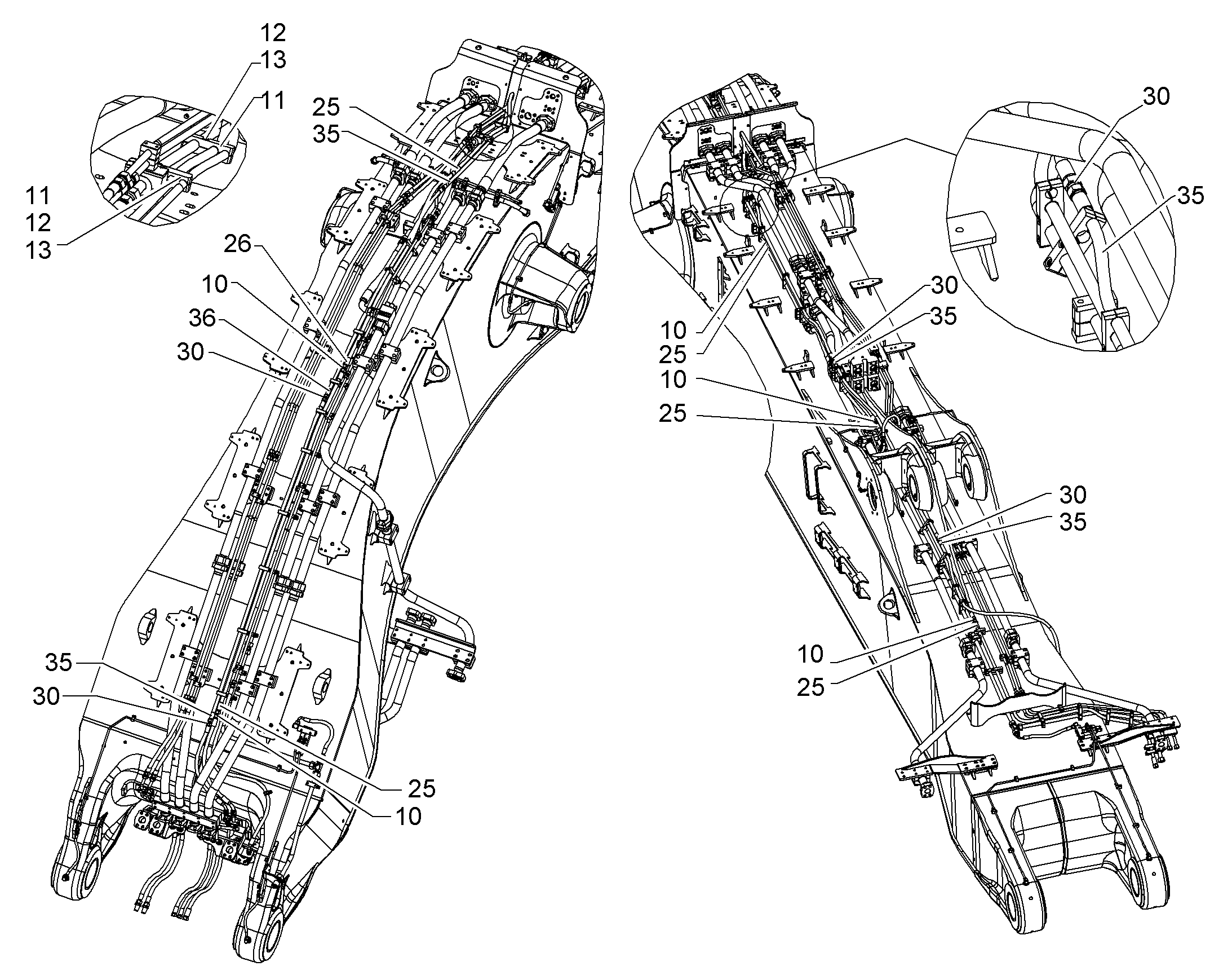 ШЛАНГ 20X2150 10000329 LIEBHERR