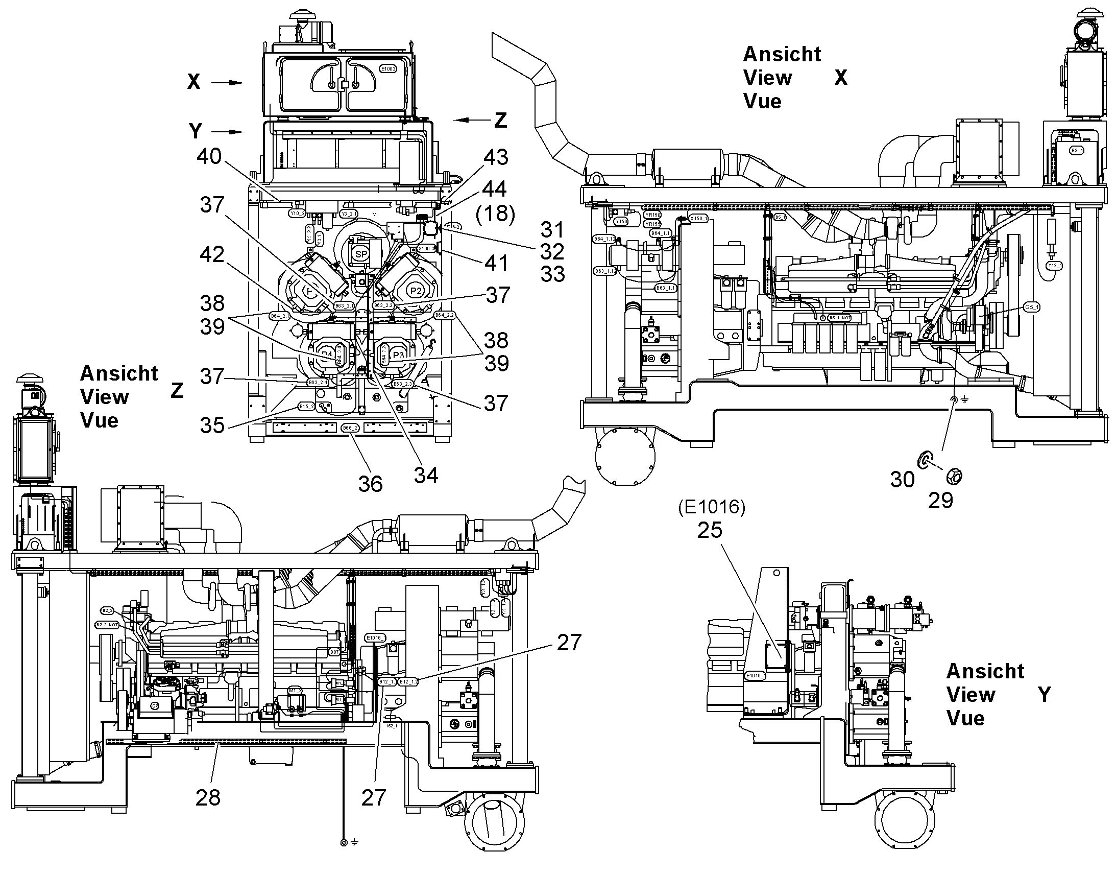ПЛИТА ОСНОВНАЯ 11070149 LIEBHERR