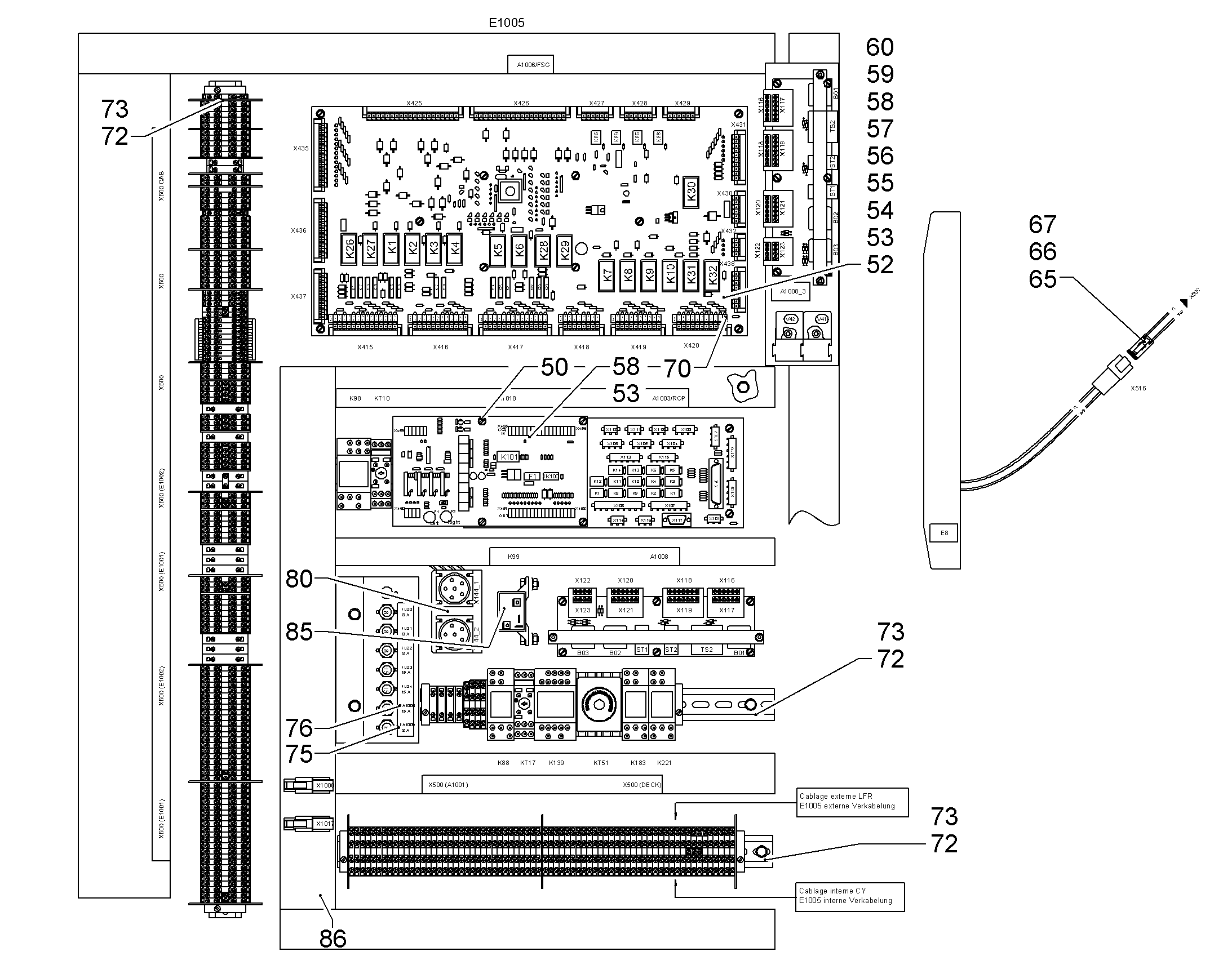 КОНСОЛЬ 10837448 LIEBHERR