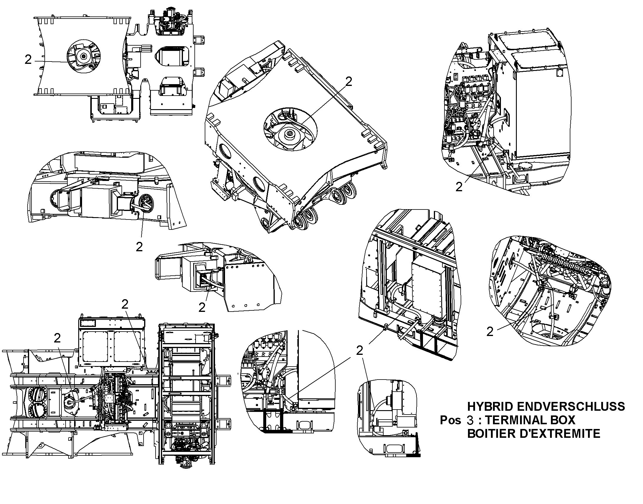 ГИБРИДНОЕ КОНЦЕВОЕ СОЕДИНЕНИЕ 10040684 LIEBHERR