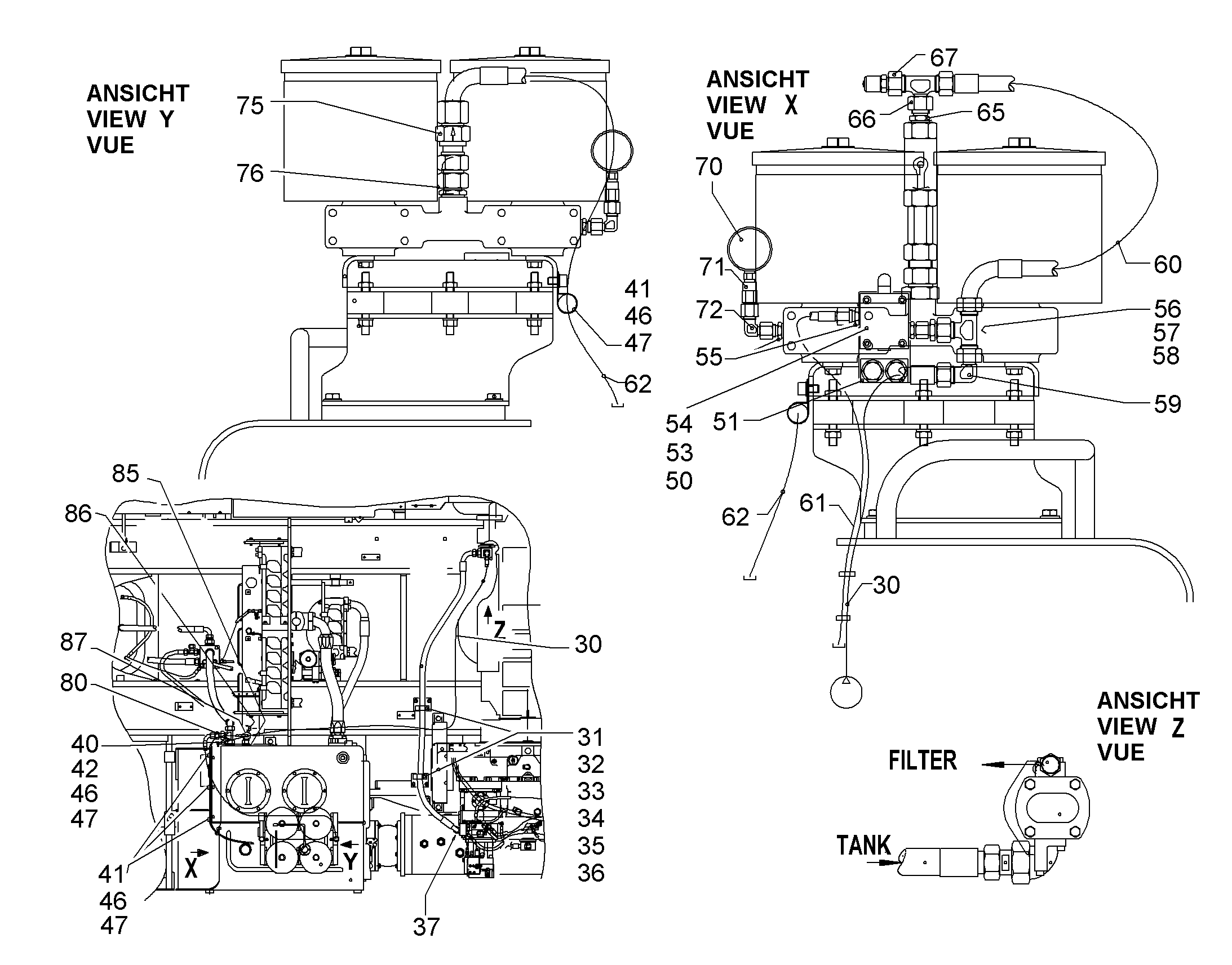 ШЛАНГ 20X1700 11114594 LIEBHERR