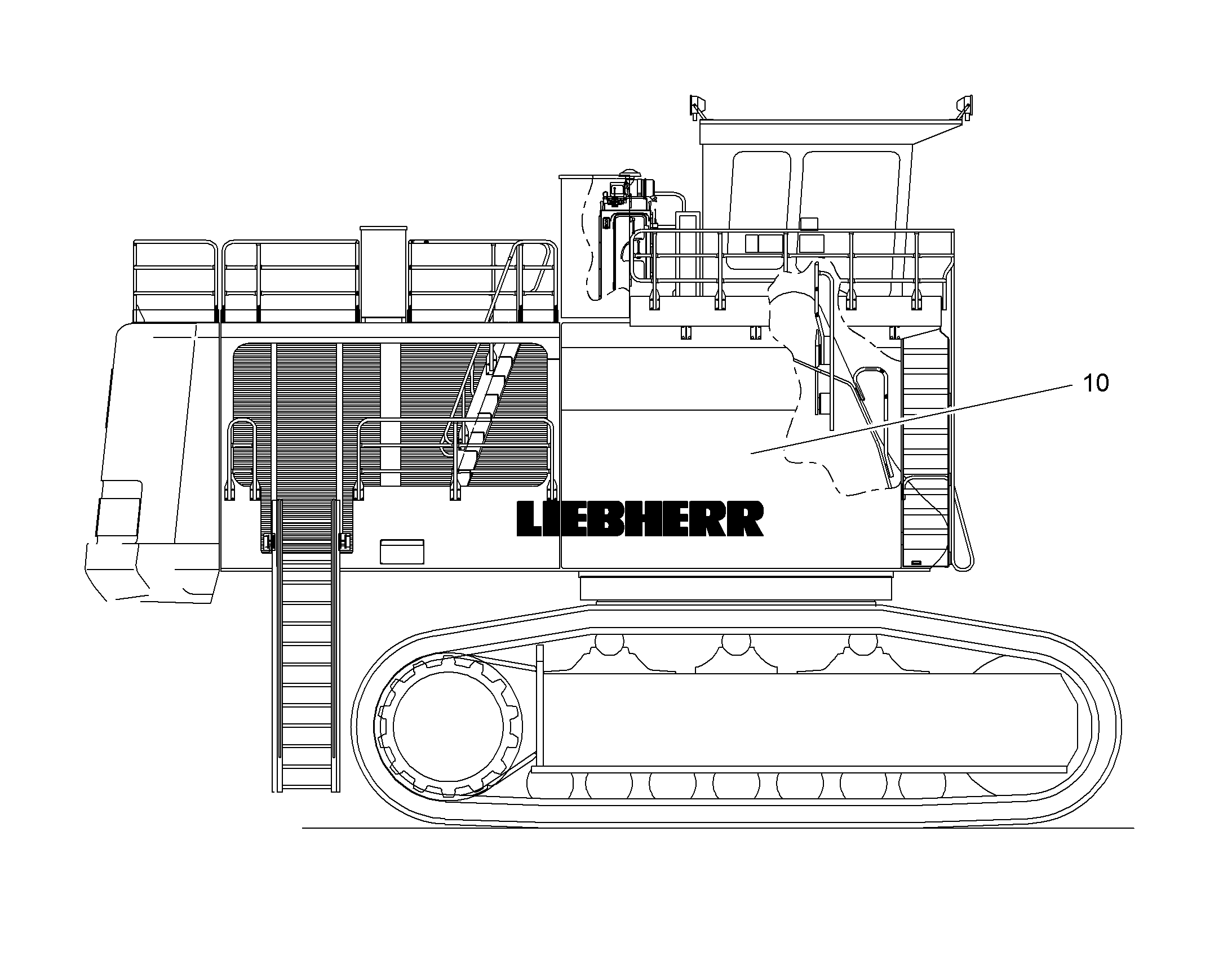 ЗВУКОИЗОЛЯЦИЯ ПОЛНАЯ 11068970 LIEBHERR