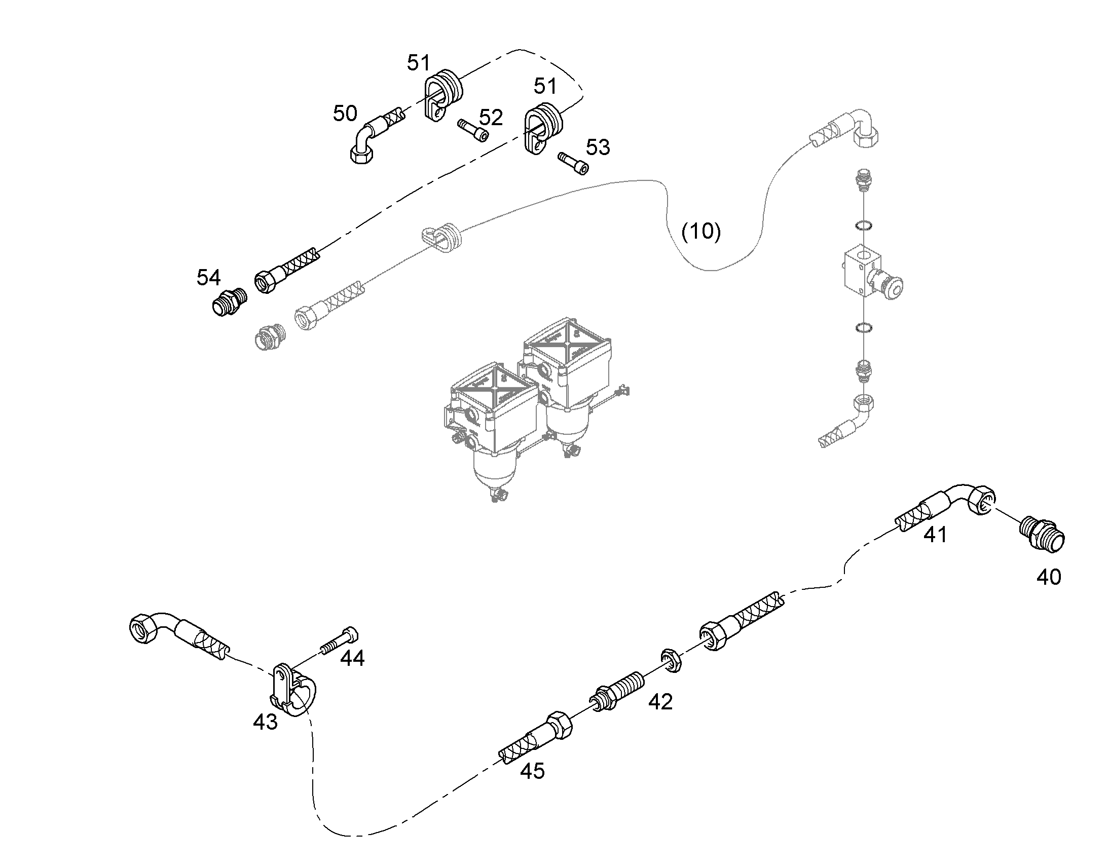 ШЛАНГ ТОПЛИВНЫЙ 16X2280 11118373 LIEBHERR