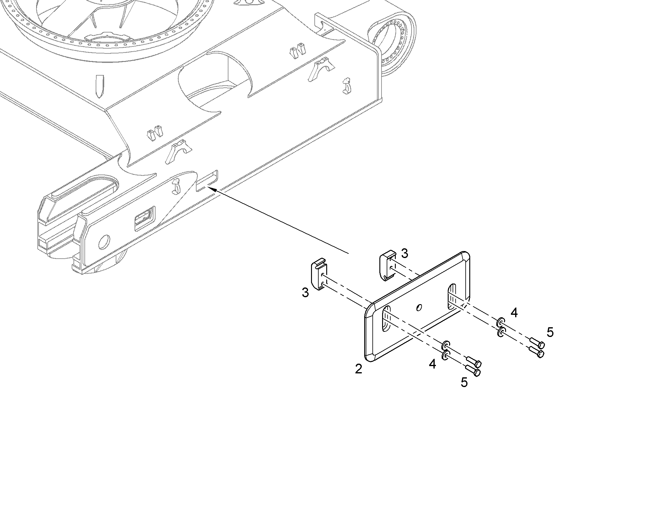 СКОБА ЗАЖИМНАЯ 11069471 LIEBHERR