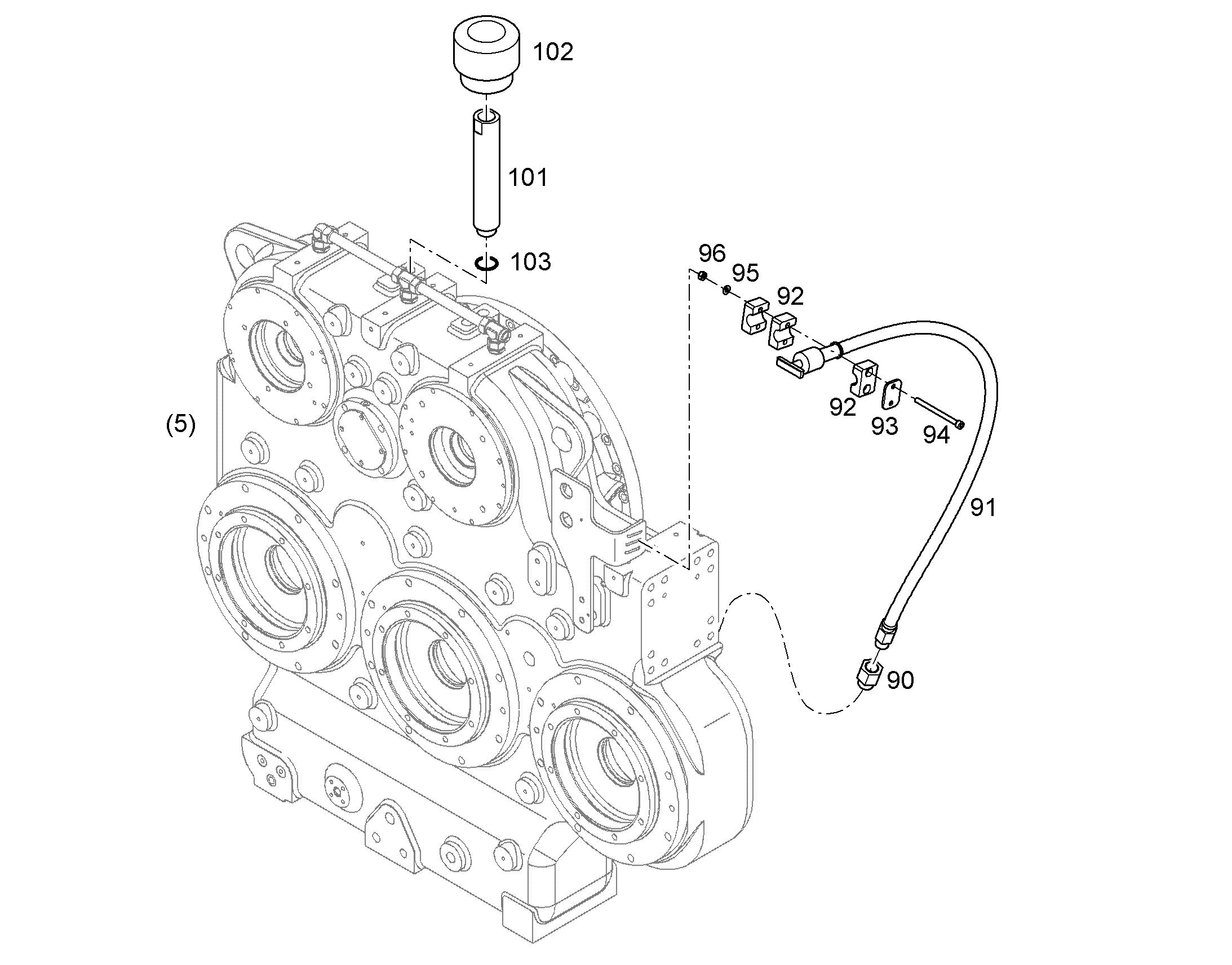 УДЛИНЕНИЕ 9015827 LIEBHERR