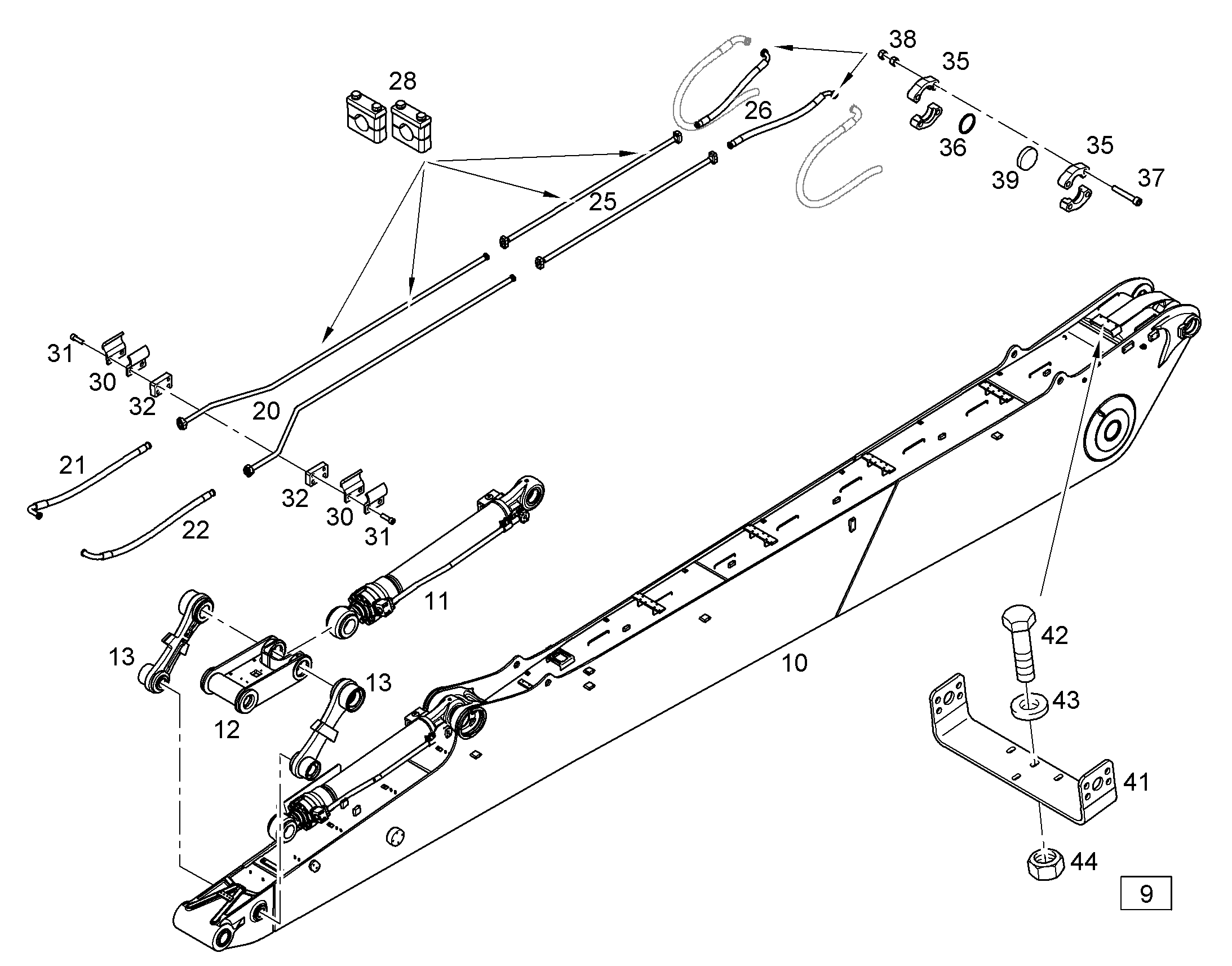 СМАЗ. СИСТ. INOX-МОДИФИКАЦИИ 11069341 LIEBHERR