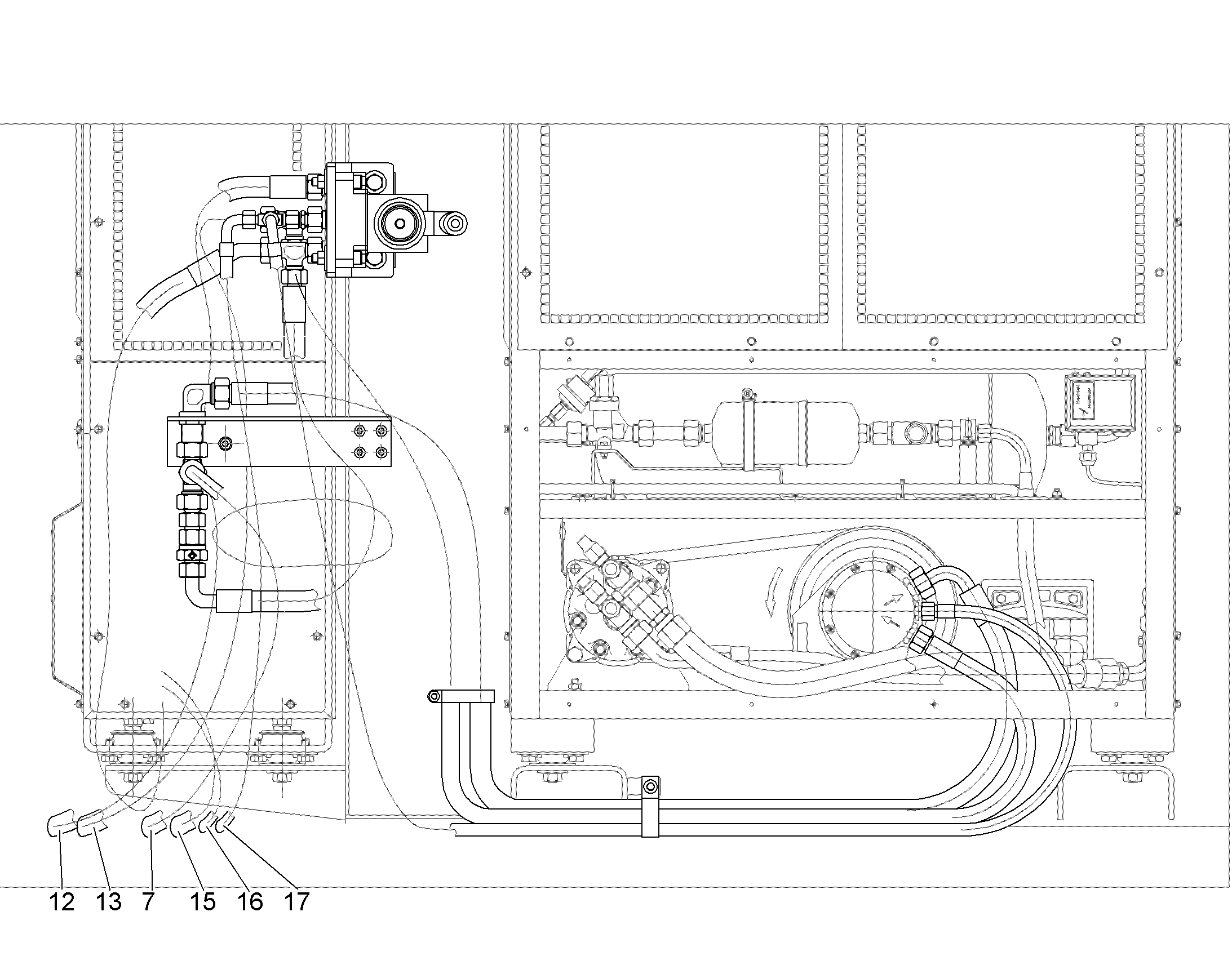 ШЛАНГ 12X2900 10006338 LIEBHERR