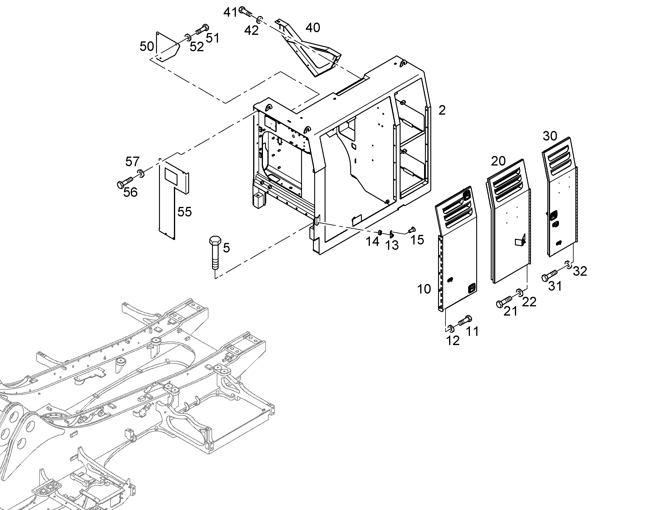 ДЕТАЛИ КРЕПЛЕНИЯ 10823682 LIEBHERR