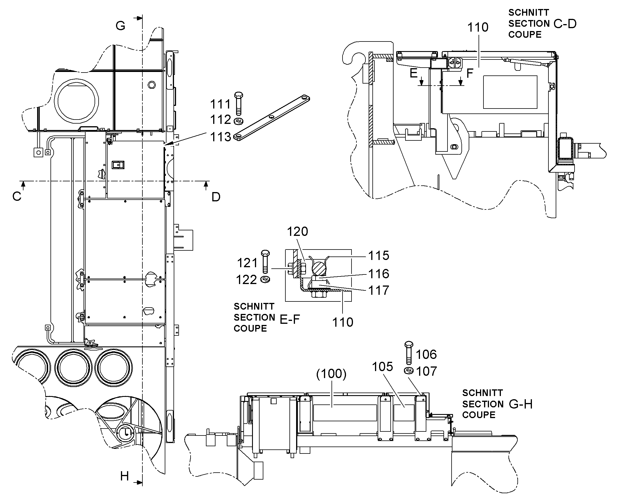 ПЛИТА ПЕРФОРИРОВАННАЯ 11079084 LIEBHERR