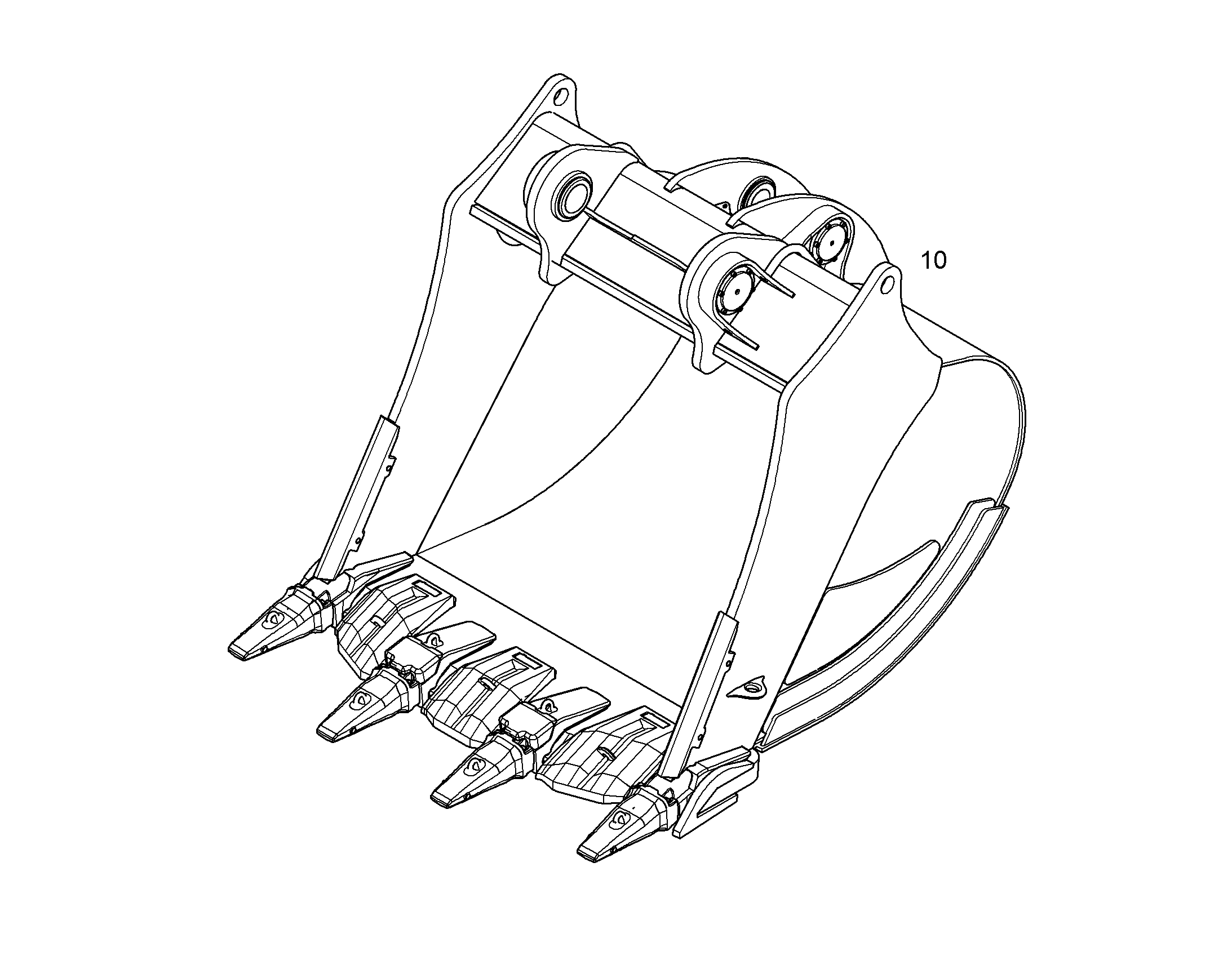 ЛОПАТА ОБРАТНАЯ HD 11074304 LIEBHERR