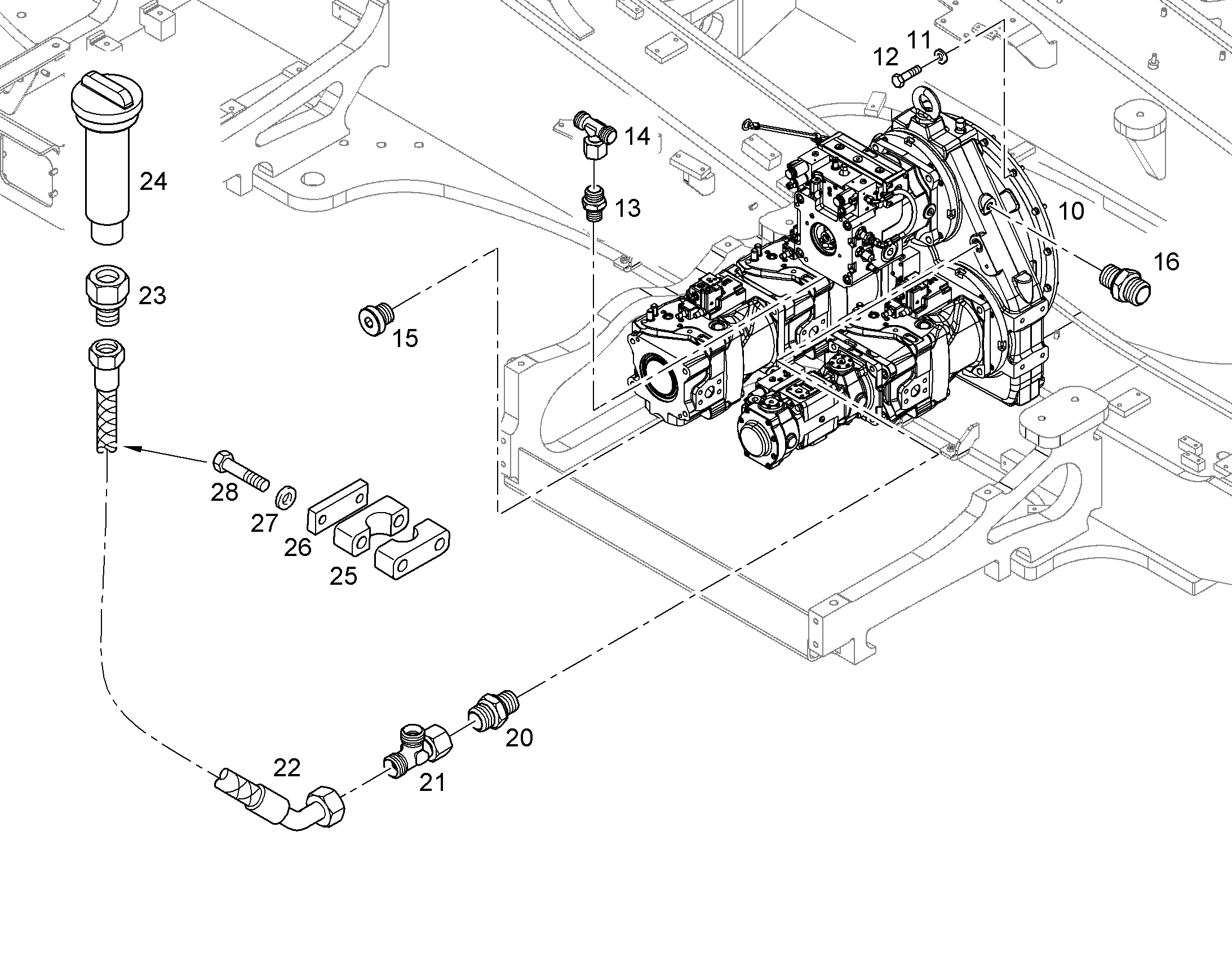 АГРЕГАТ МНОГОКОНТУРНЫЙ 10140862 LIEBHERR