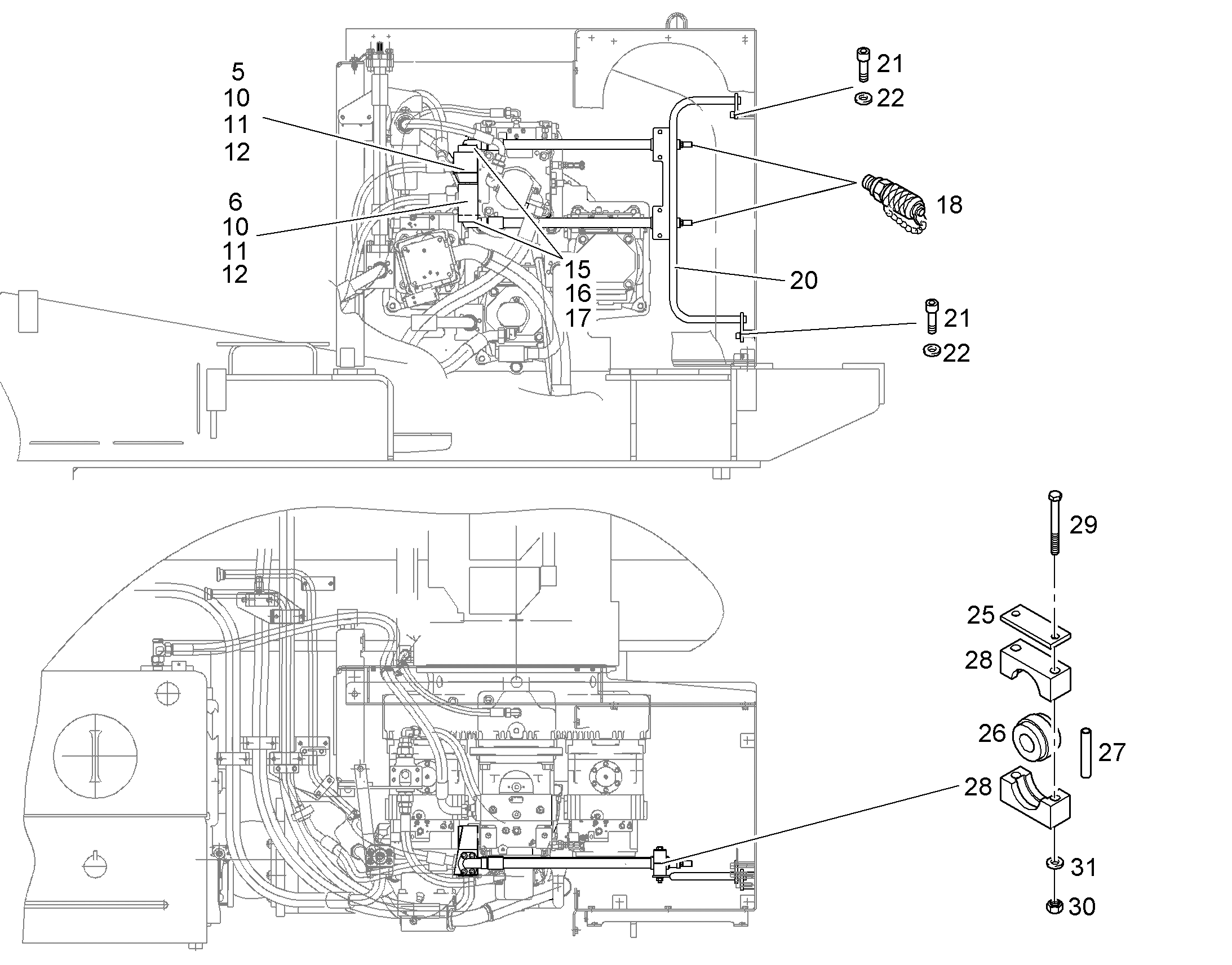 БЛОК 11074877 LIEBHERR