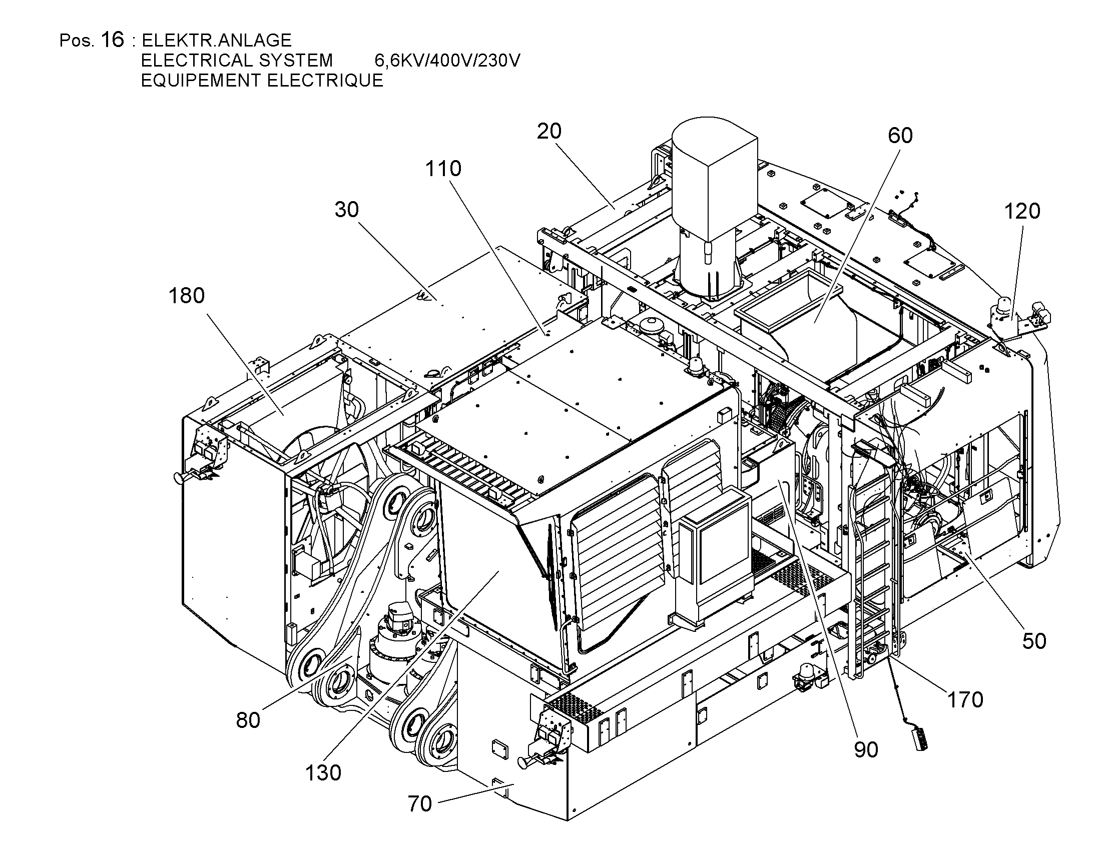 ЭЛЕКТРИЧЕСКАЯ УСТ.СИЛ. МОДУЛЯ 11071203 LIEBHERR