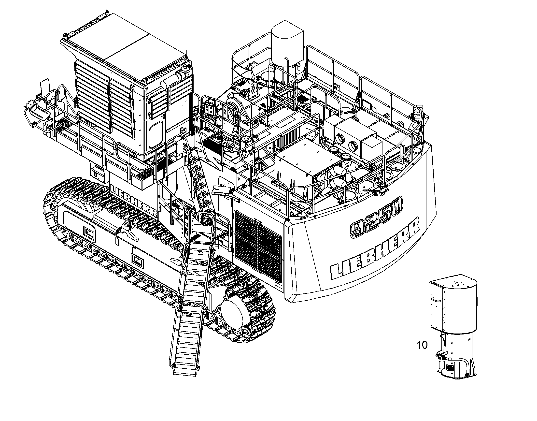 ДООБОРУД. СМАЗ. СИСТ. 10823877 LIEBHERR