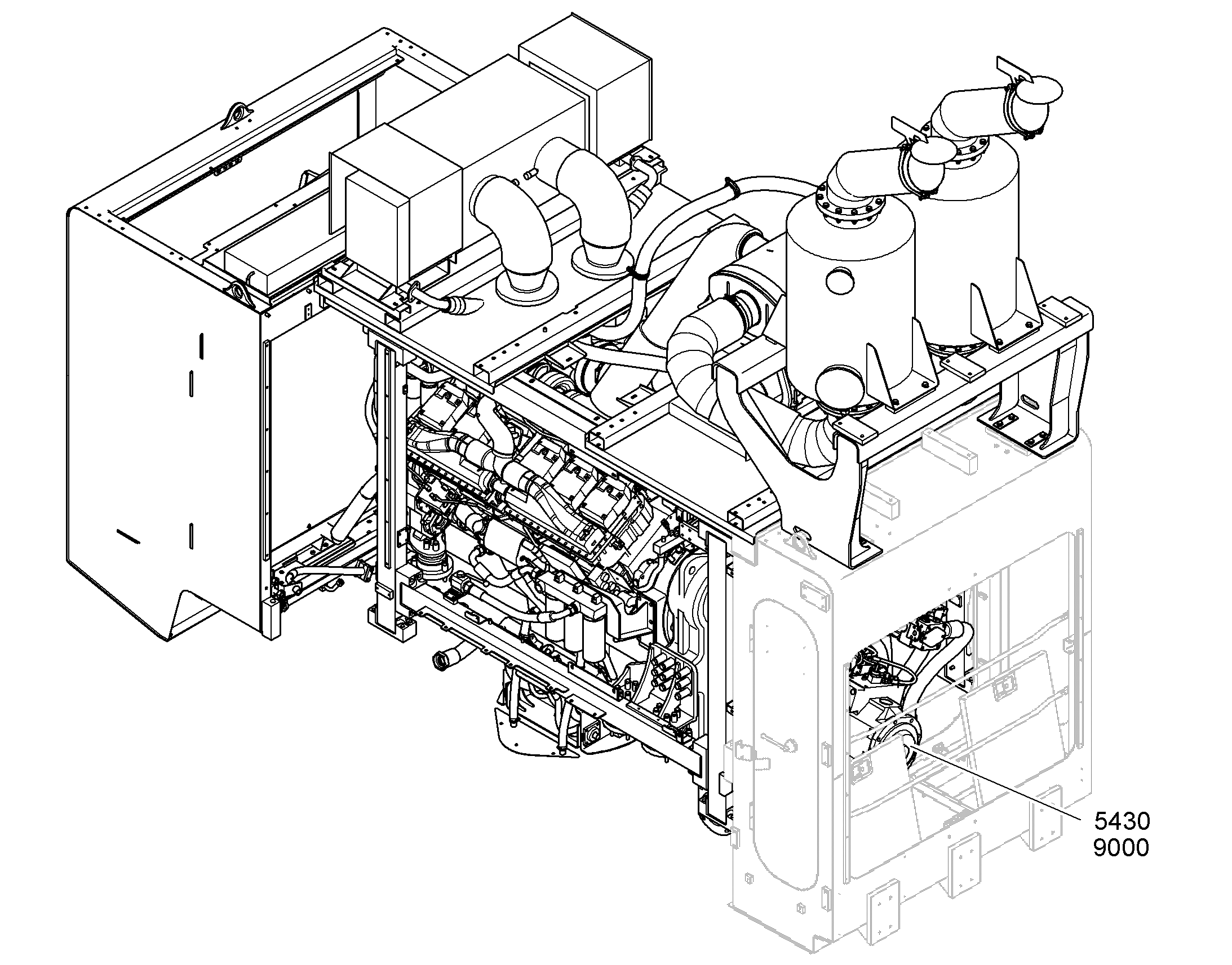 ЛИНИЯ УПРАВЛЯЮЩАЯ КОМПЛЕКТ 10832181 LIEBHERR