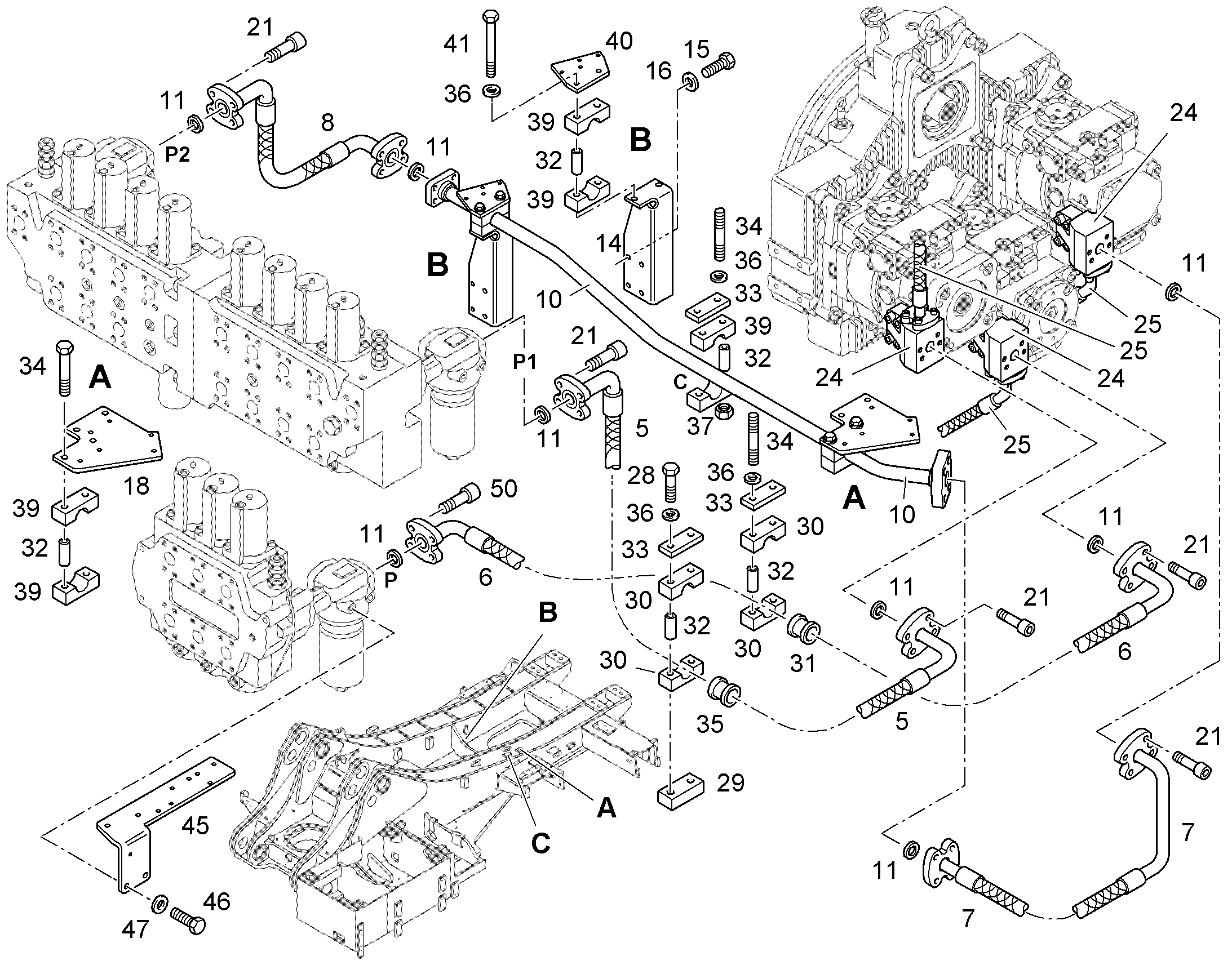 ДВИГАТЕЛЬ ДОПОЛНИТЕЛЬНЫЕ ЧАСТИ 11074892 LIEBHERR