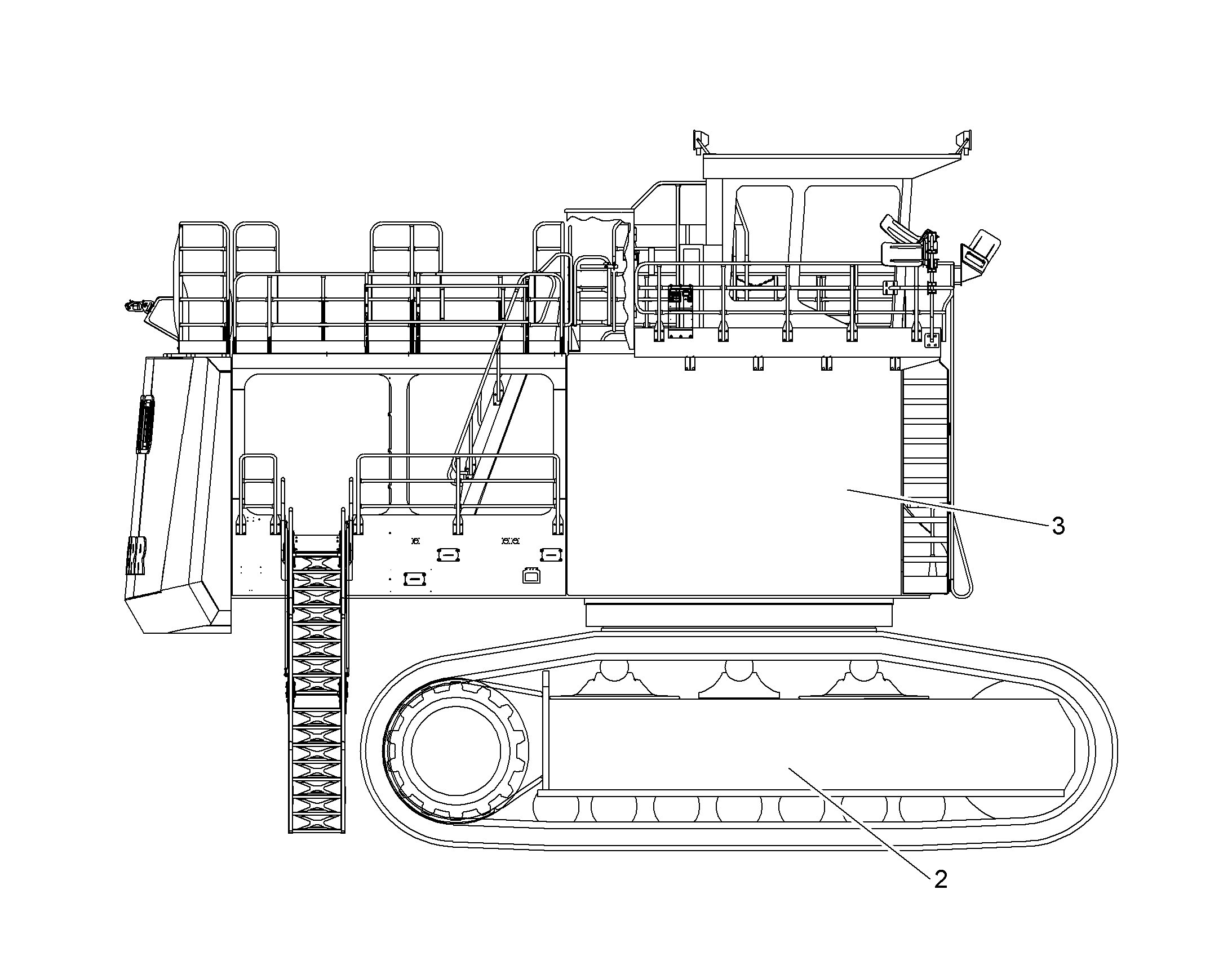 ПОВОРОТНАЯ ПЛАТФОРМА 11070354 LIEBHERR