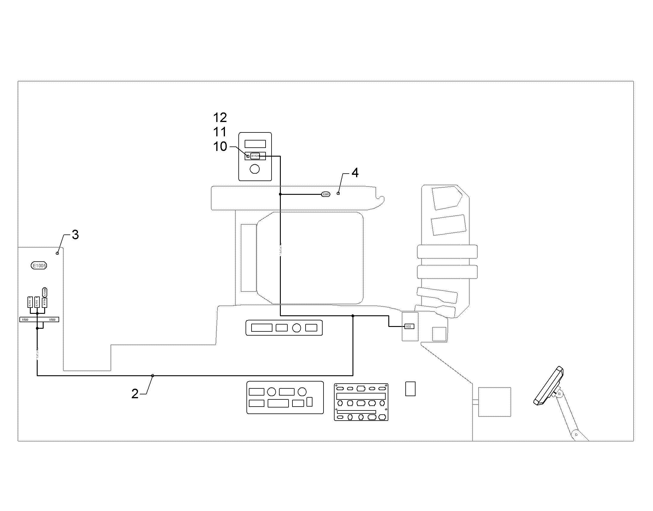 РЕКОНСТР.ПОДЛОКОТНИКА ЛЕВ. 11074840 LIEBHERR