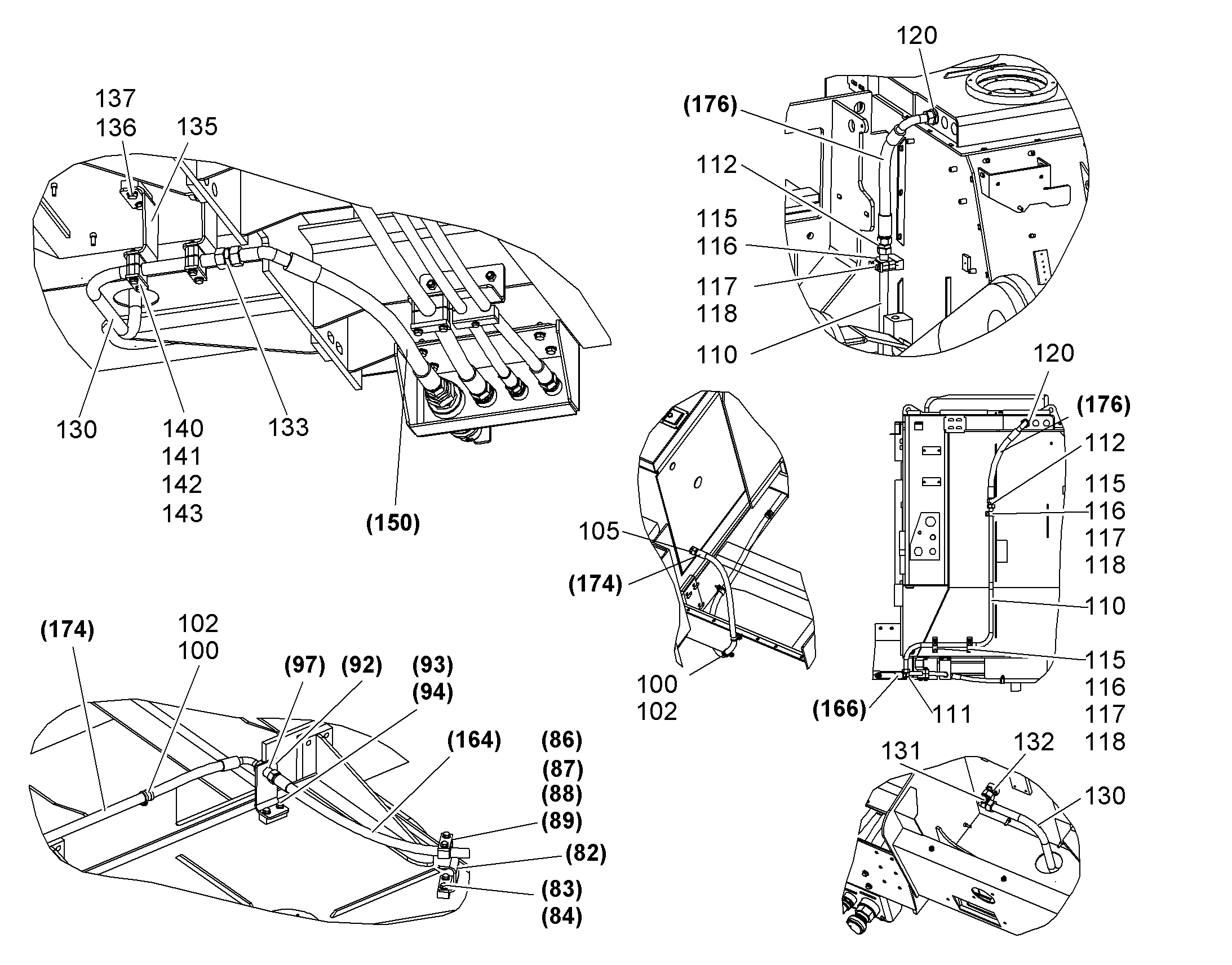 КОНСОЛЬ 10822809 LIEBHERR