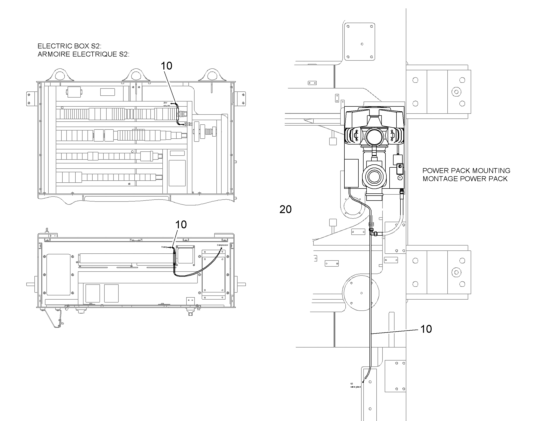 ELECTRO. START KIT COMPRESSOR 11088718 LIEBHERR