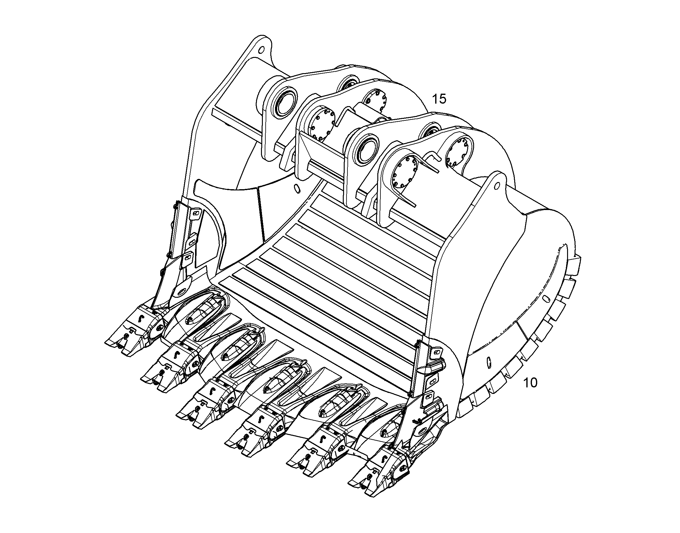 ЛОПАТА ОБРАТНАЯ HD 11073099 LIEBHERR