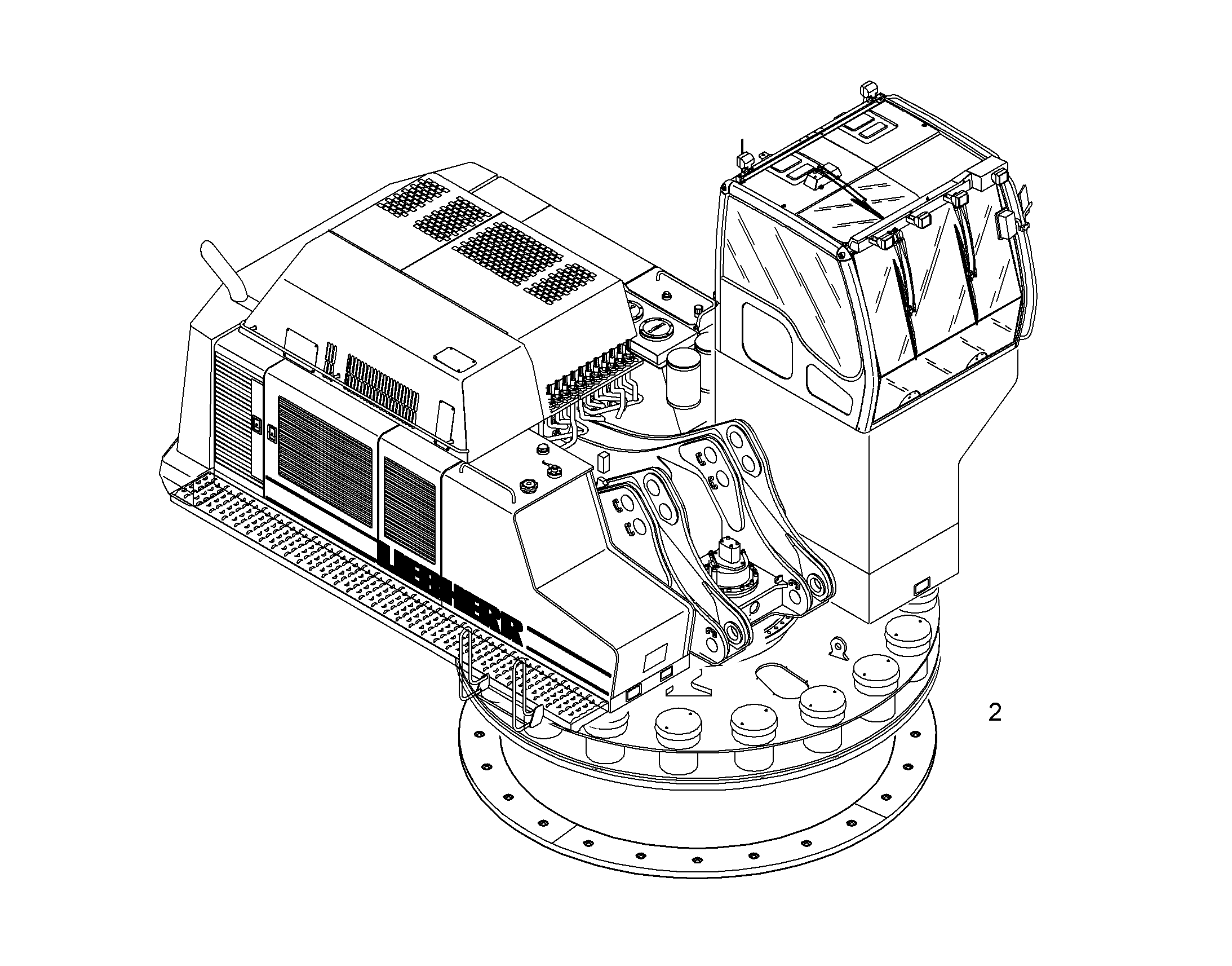 ДОПОЛНЕНИЕ-ПОНТОН 10837001 LIEBHERR