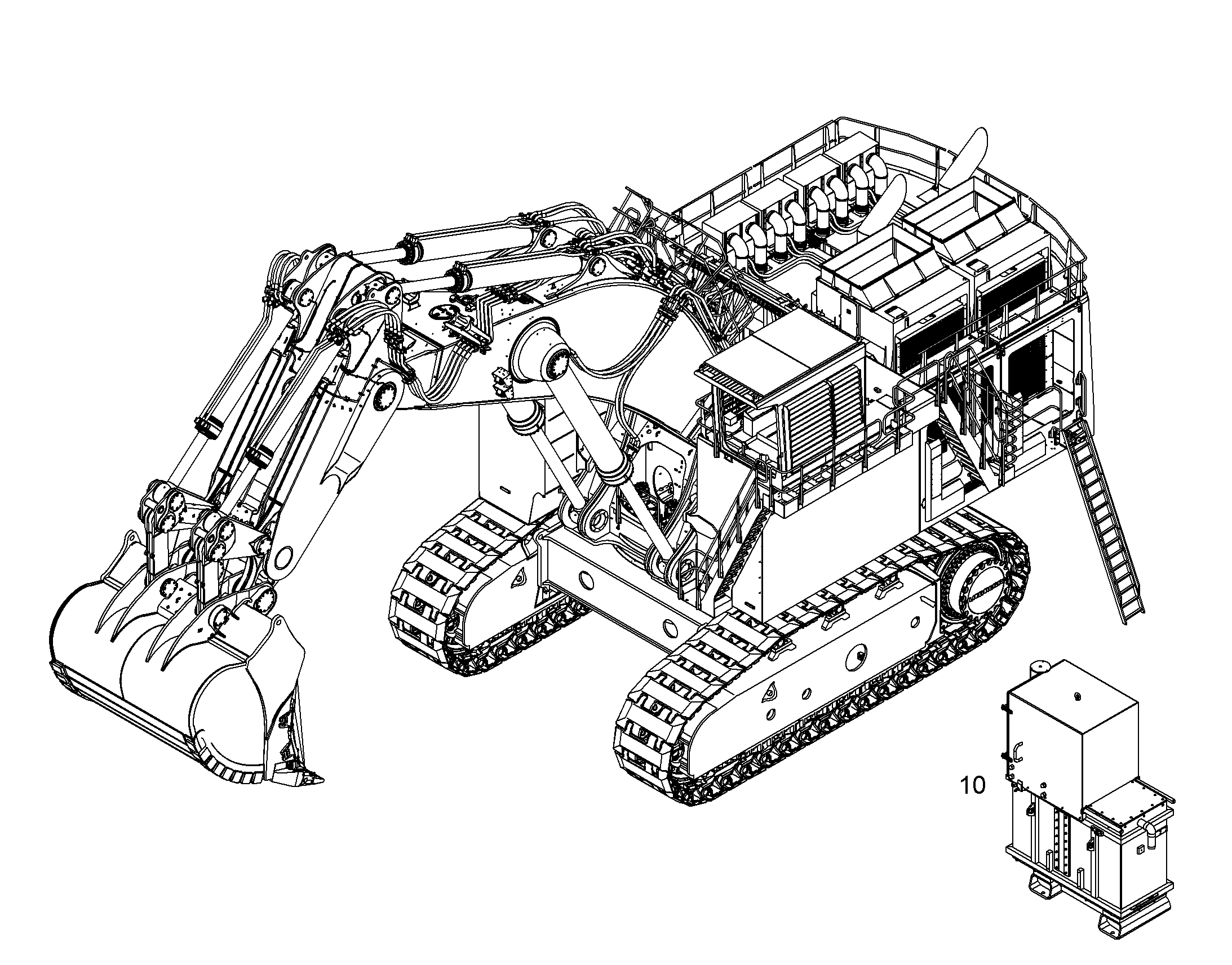 РЕЗЕРВУАР ДЛЯ СМАЗКИ 10387619 LIEBHERR