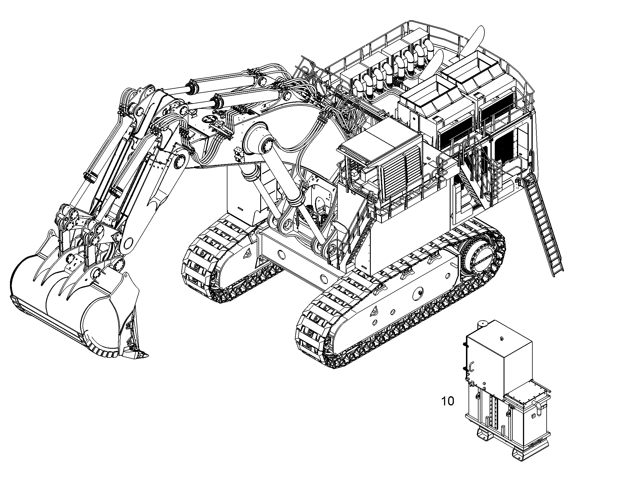 КОМПЛ.ДЕТАЛЕЙ Д.ПЕРЕМЕЩ.ПАЛЬЦА 10423868 LIEBHERR