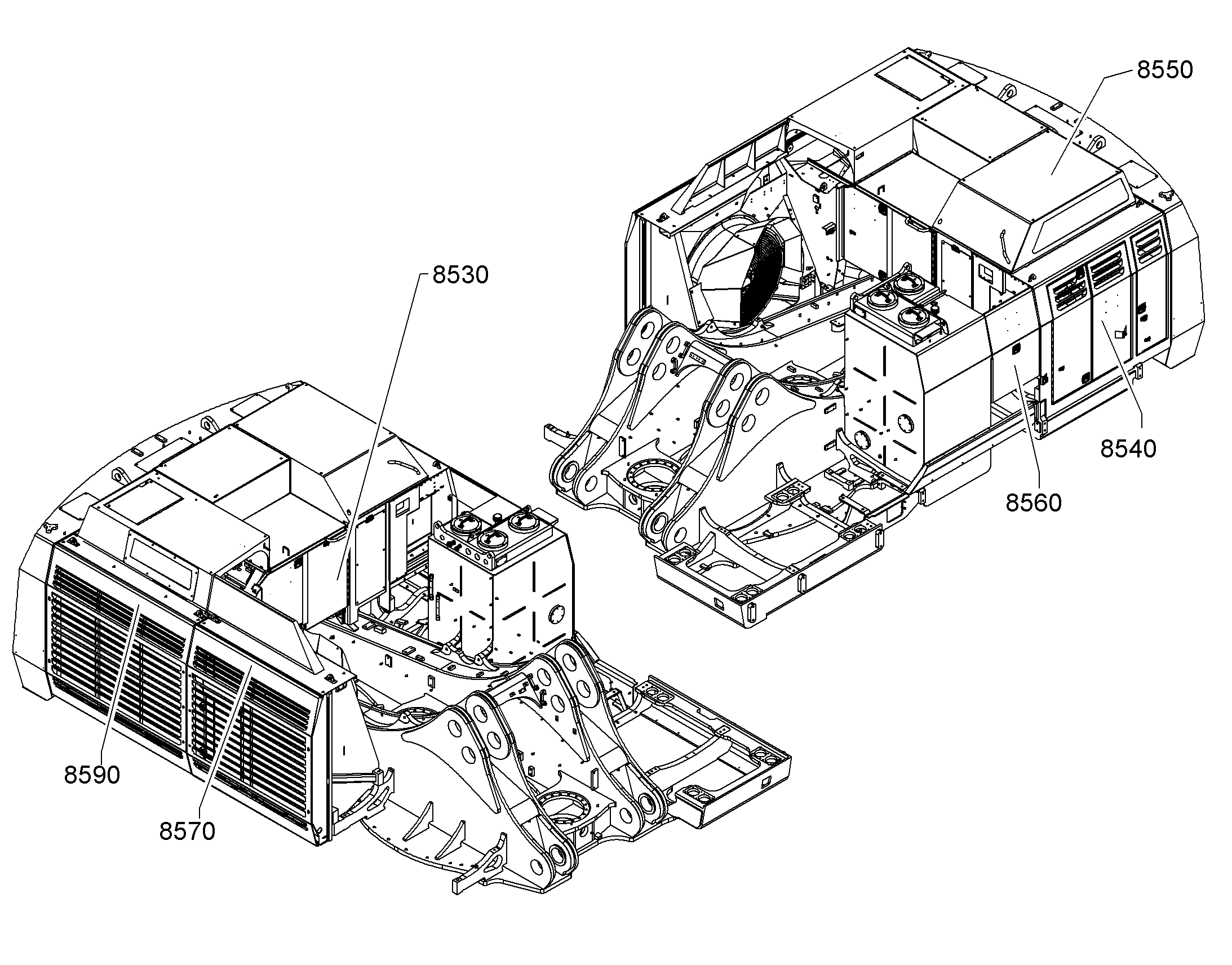 ДВЕРИ ВНУТРЕННИЕ 10407765 LIEBHERR