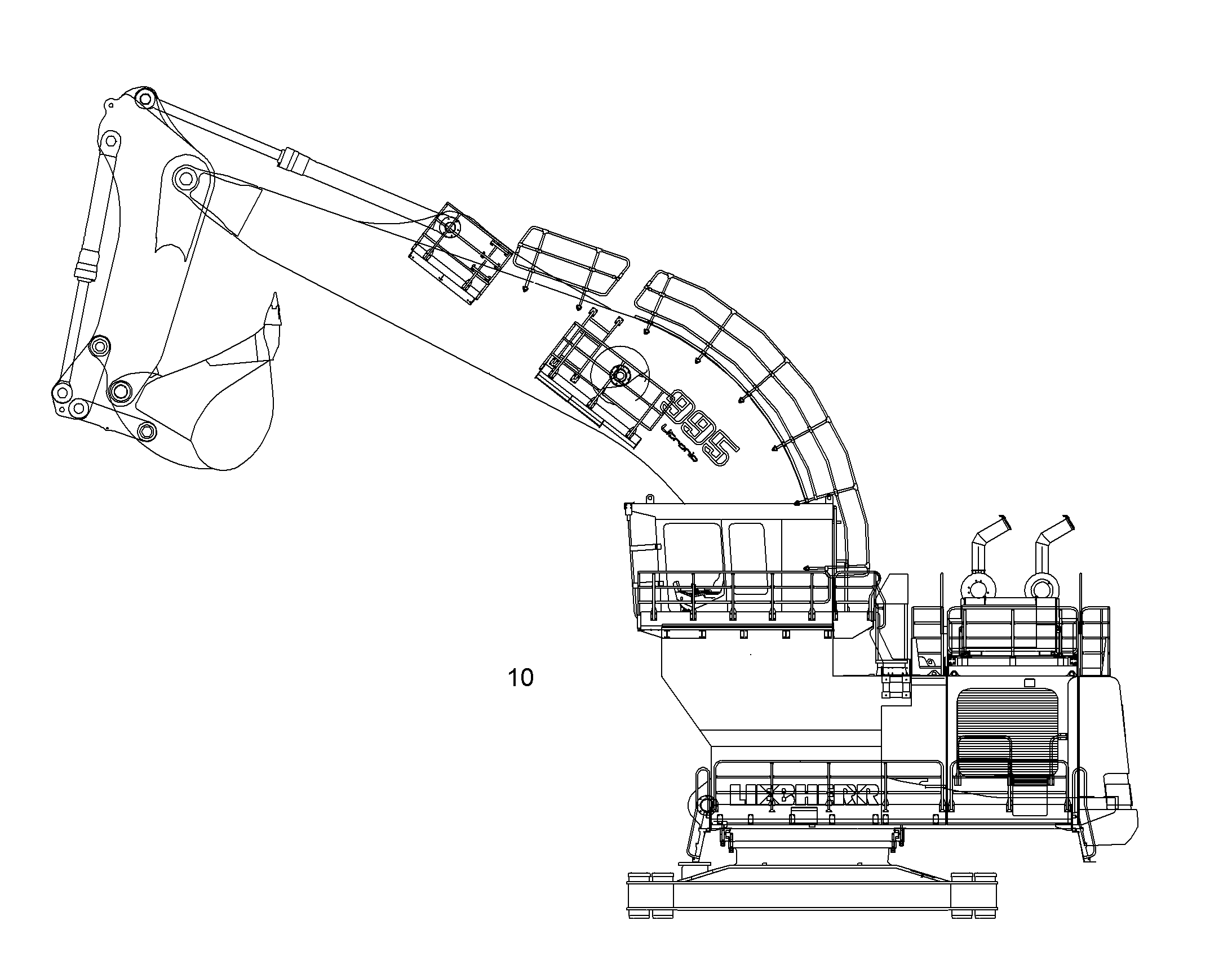 ДОПОЛНЕНИЕ-ПОНТОН 11071180 LIEBHERR