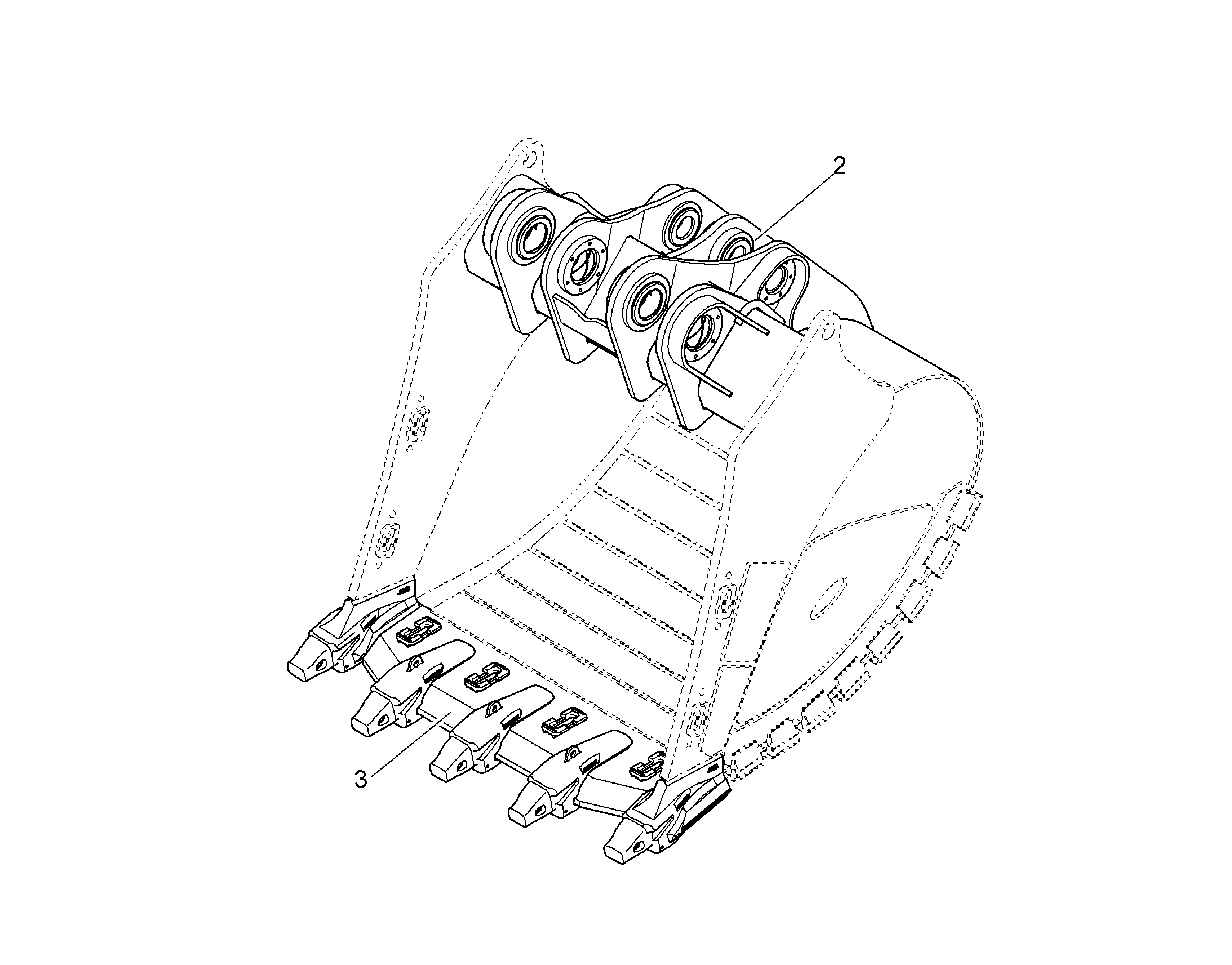 ЗАБРАЛО КОВША 11077896 LIEBHERR