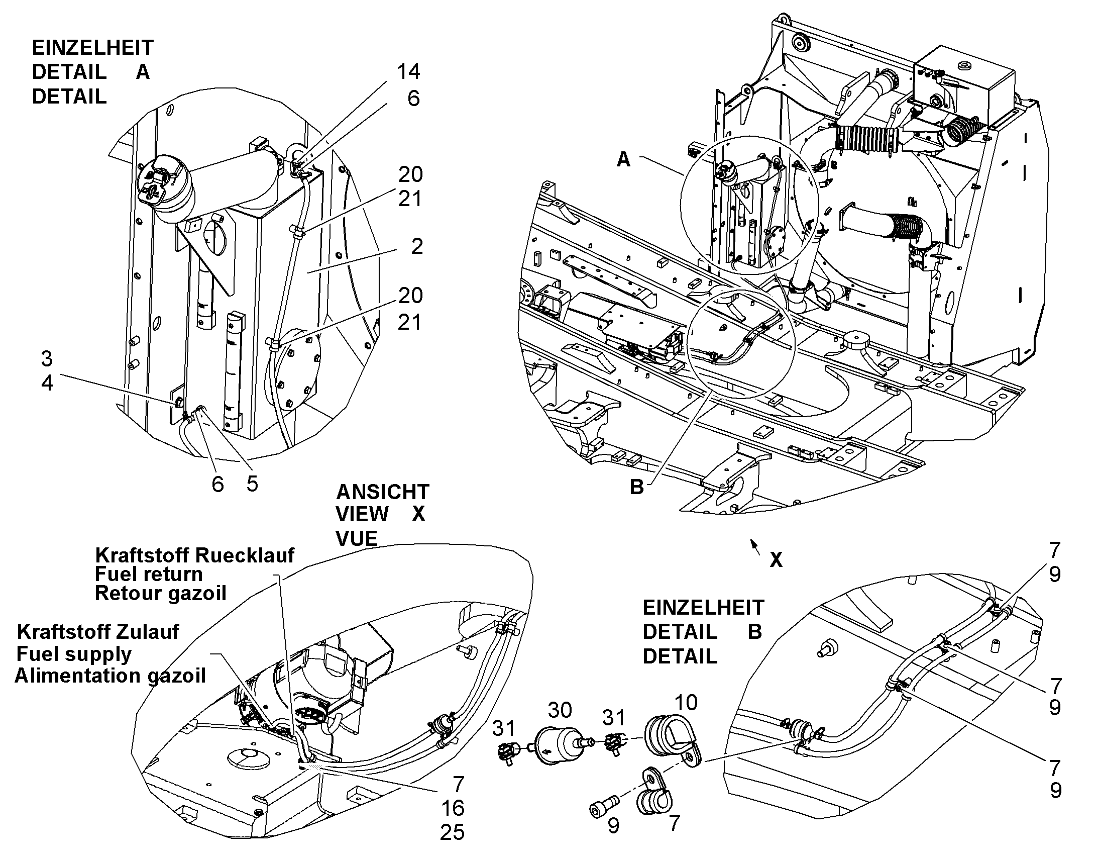 ГИЛЬЗА РАСПОРНАЯ 8,5X15X22 13343658 LIEBHERR
