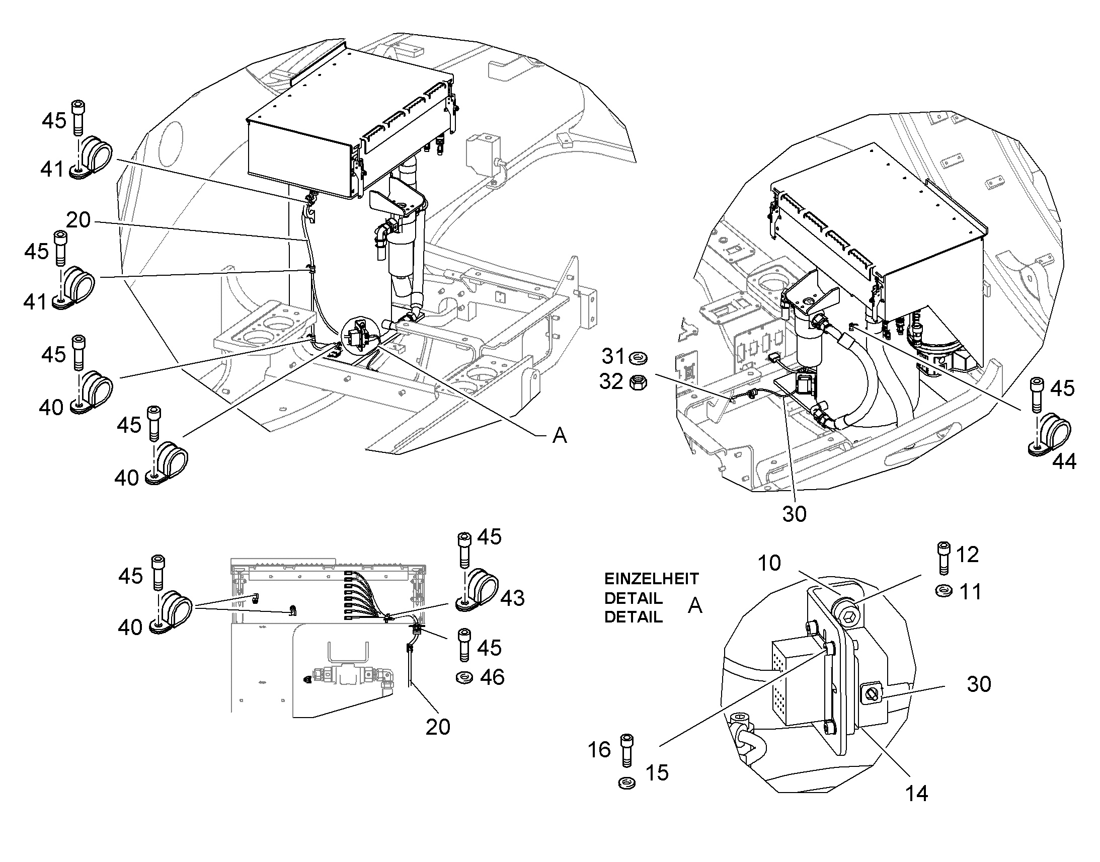 ОПОРА 10373870 LIEBHERR