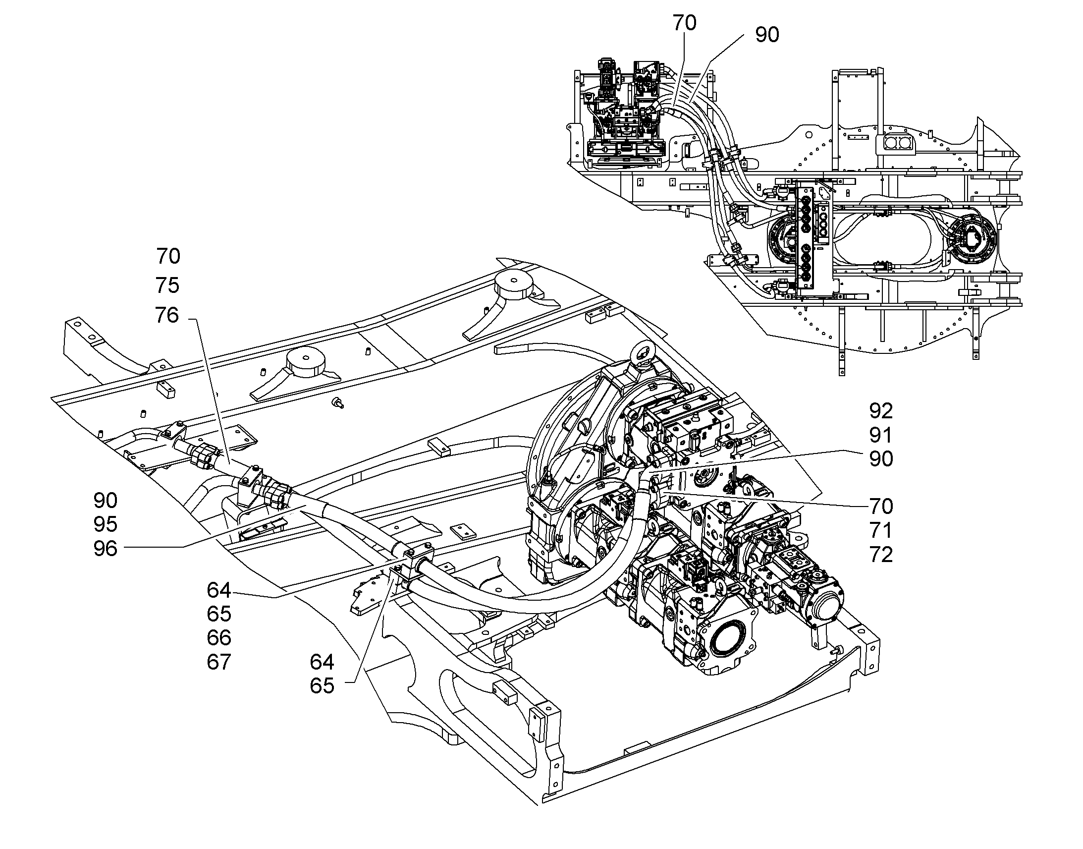 ШЛАНГ 32X2270 11160714 LIEBHERR