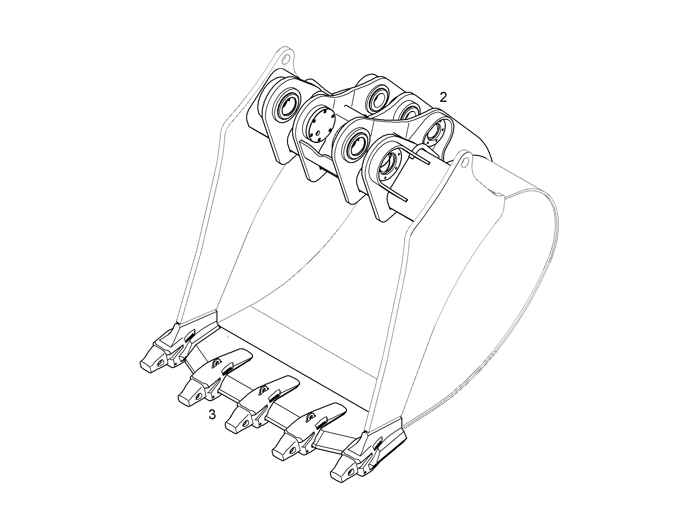 ЗАБРАЛО КОВША 11466207 LIEBHERR