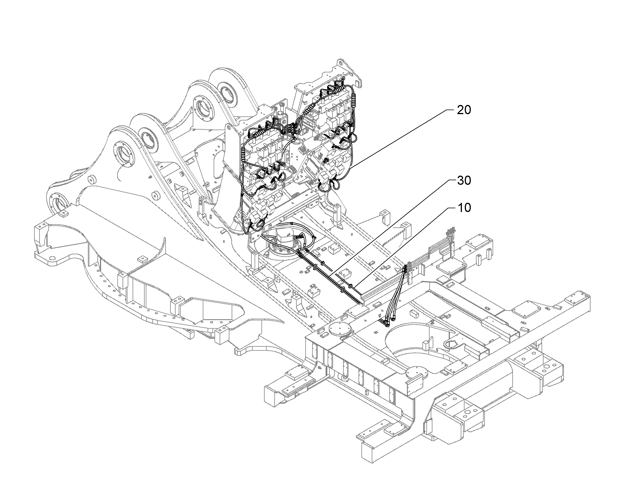 PRE-HEATING VALVE BLOCKS 11072563 LIEBHERR