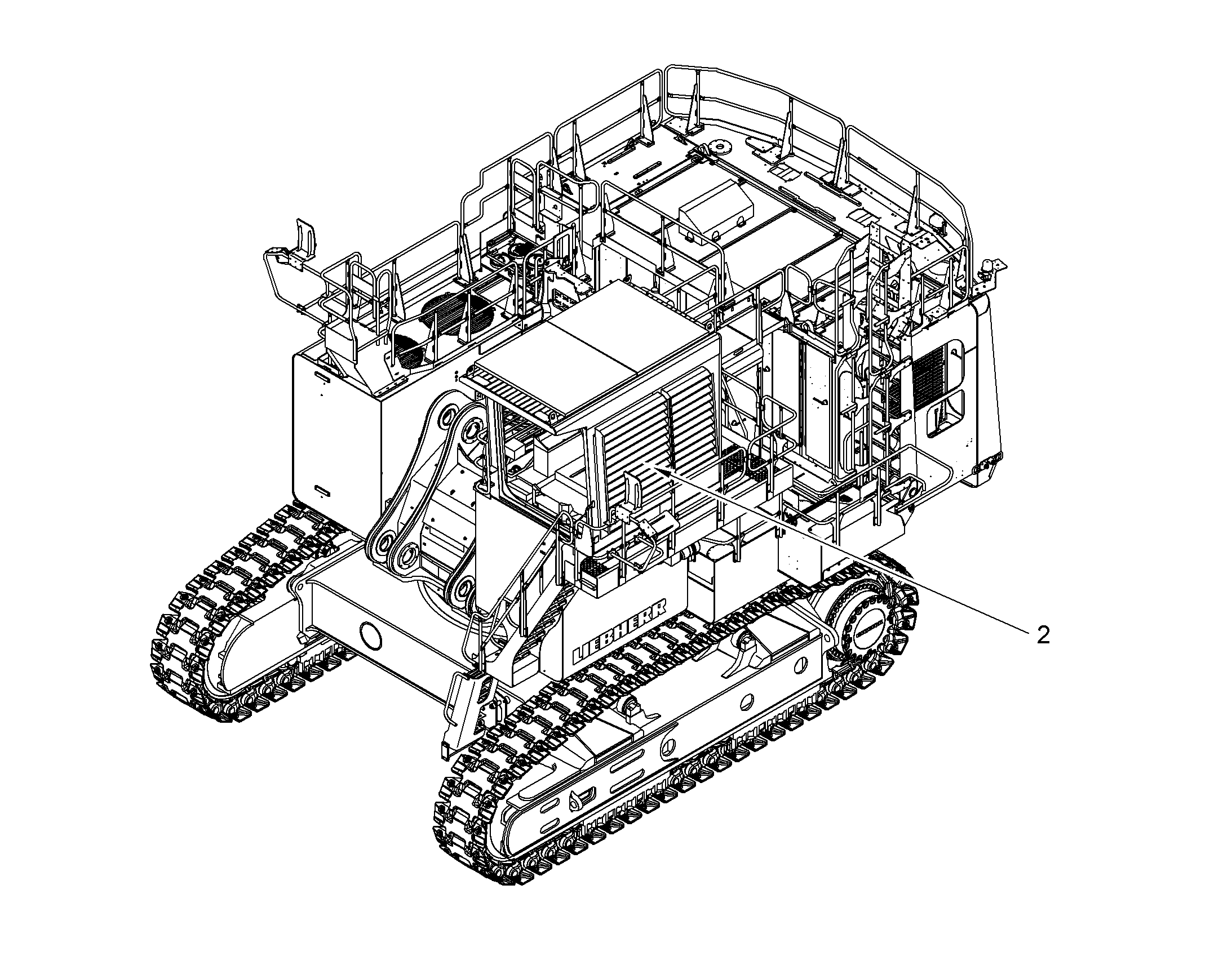КАБИНА ХОЛОДНАЯ МОДИФИКАЦИЯ. 11088563 LIEBHERR