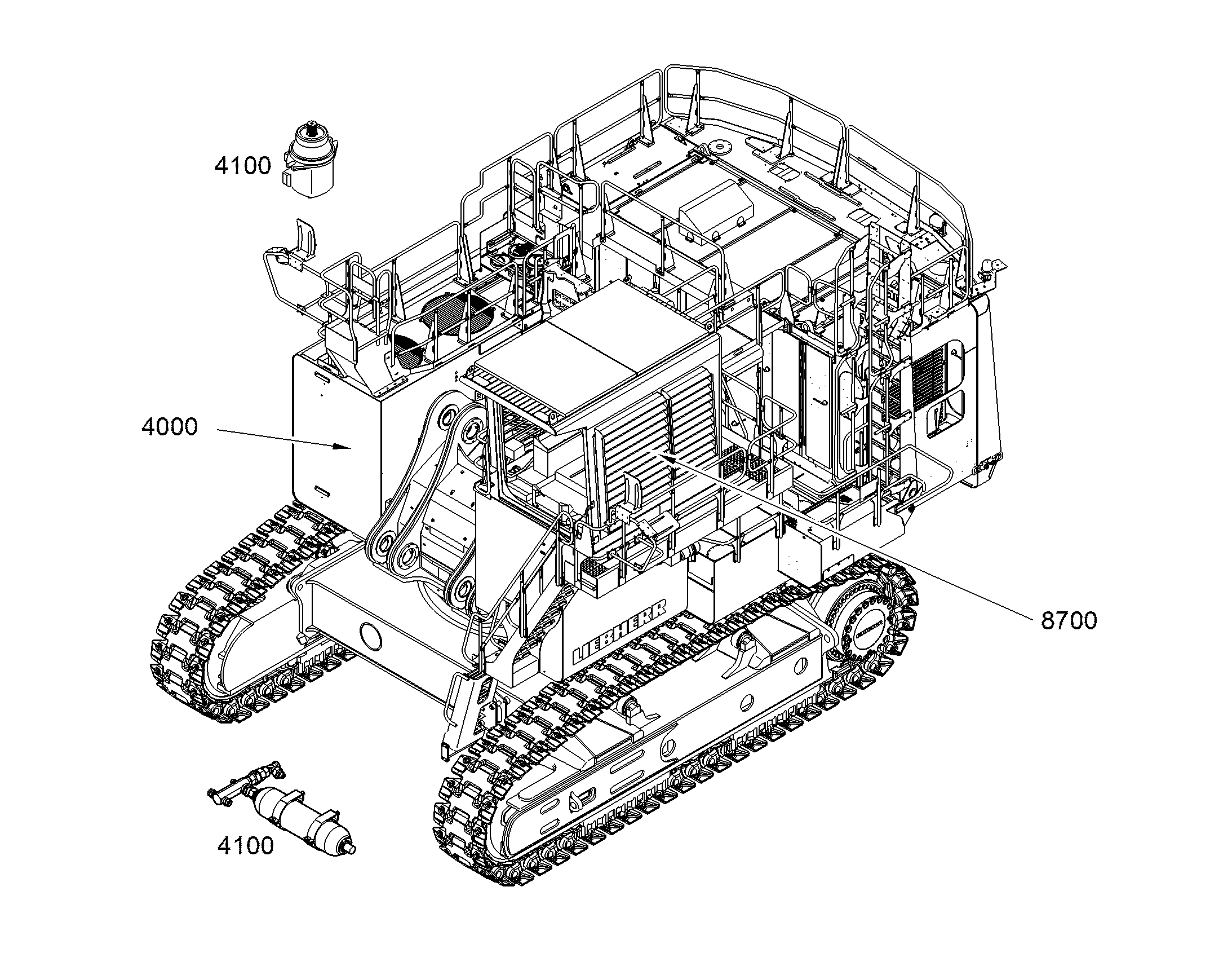 ГИДРАВЛ. КОМПОНЕНТЫ 11072153 LIEBHERR
