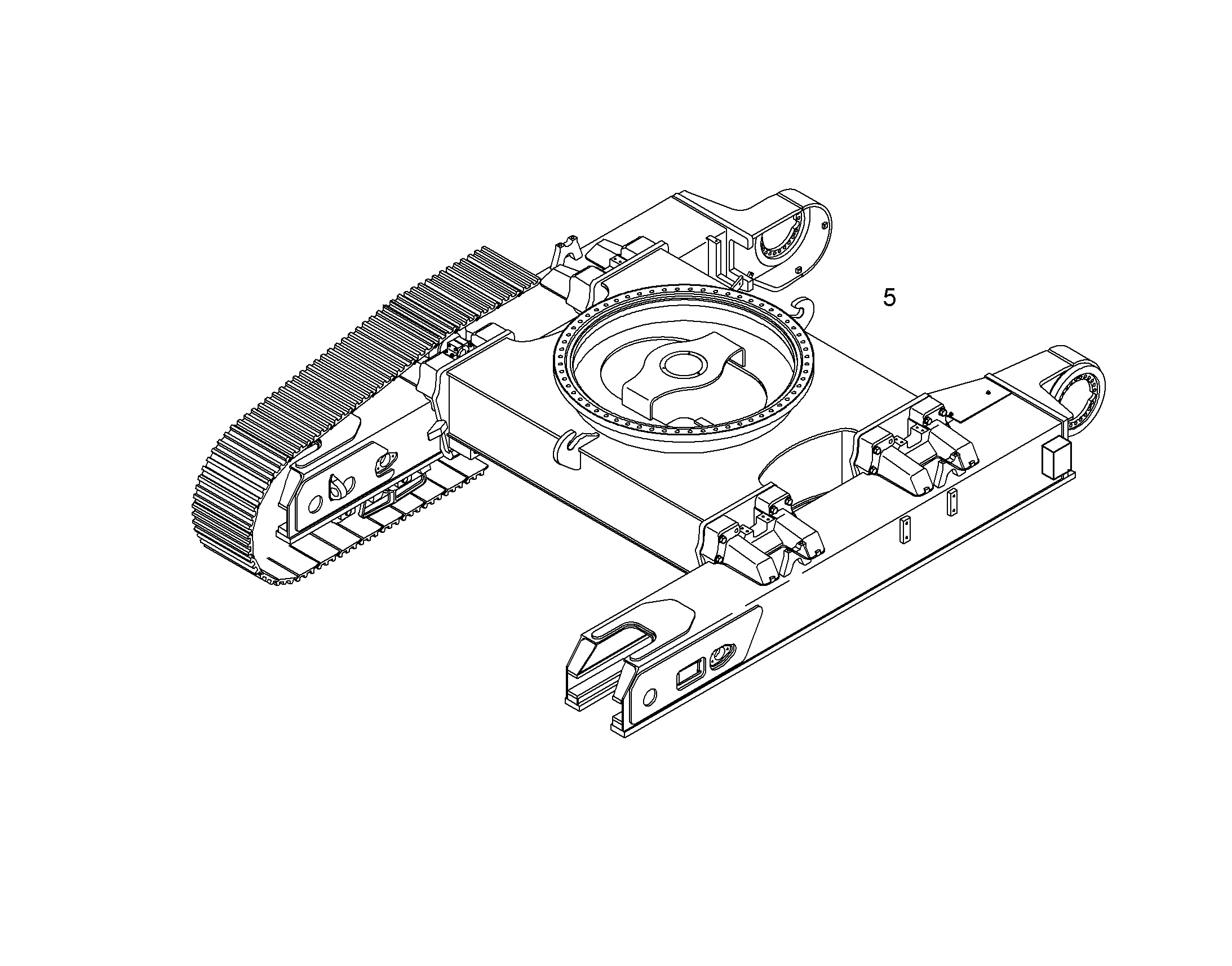 РЕКОНСТРУКЦИЯ - ШАССИ 11468604 LIEBHERR