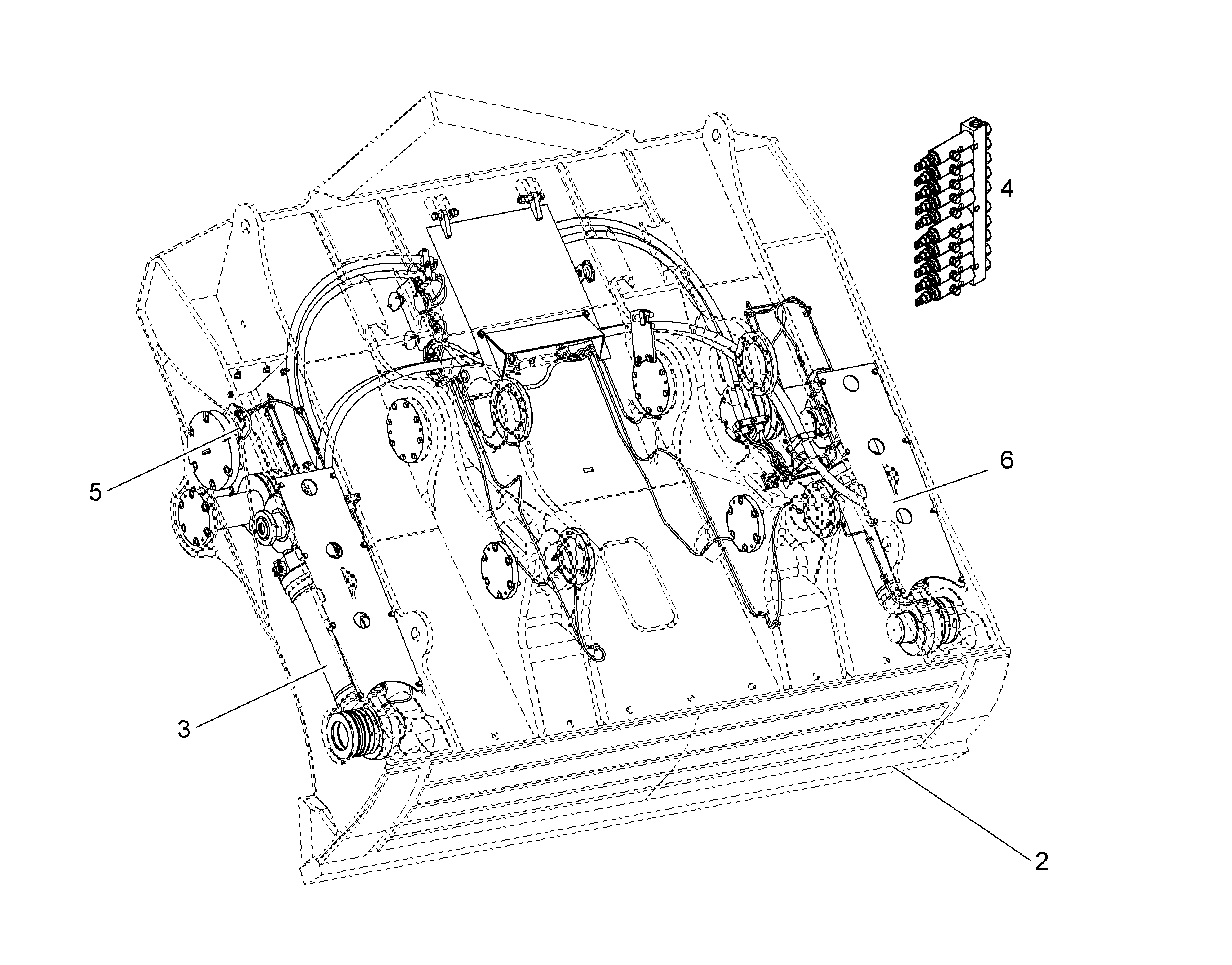 ВСТРОЕННЫЕ ДЕТАЛИ 11079631 LIEBHERR